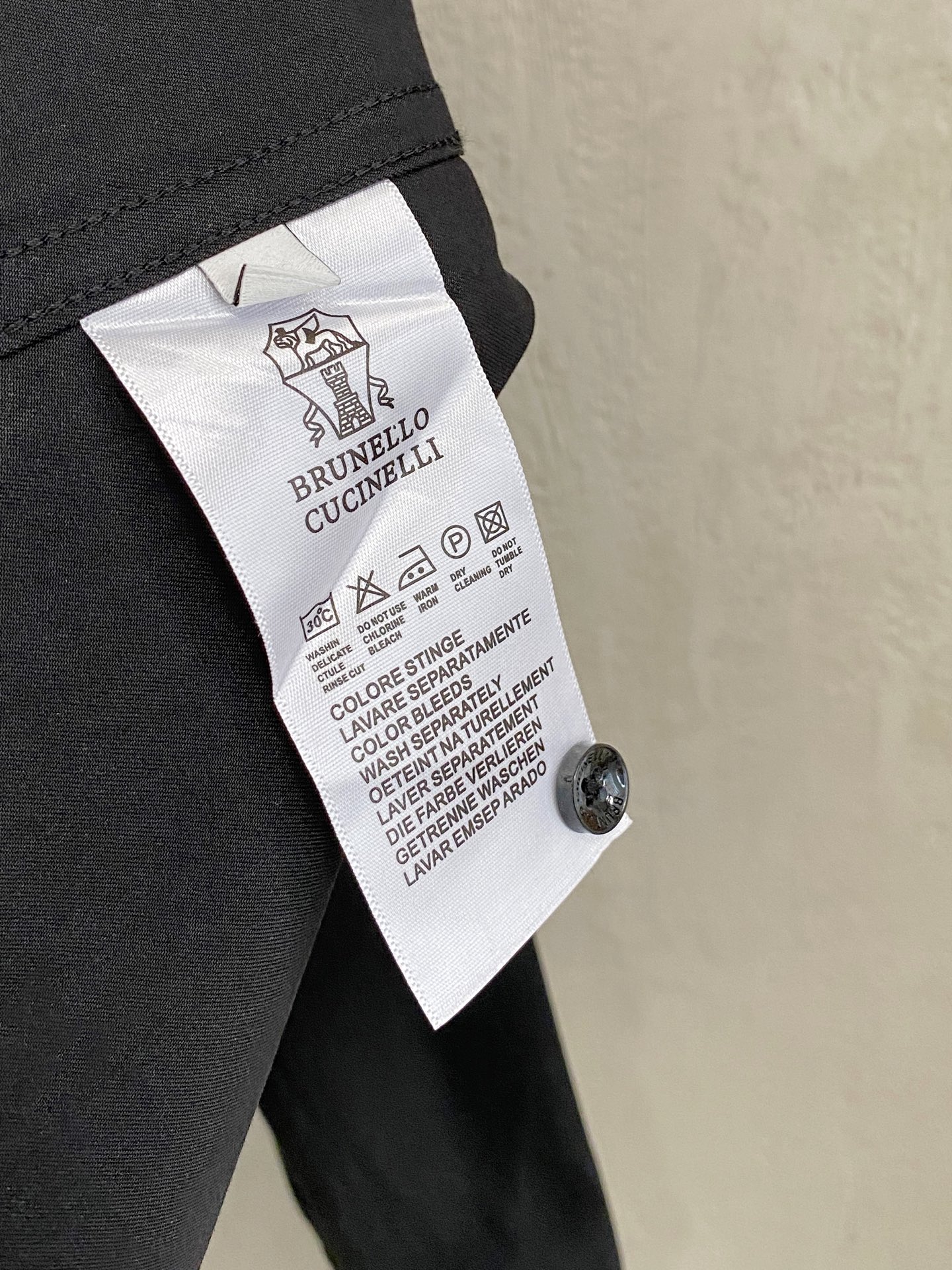  Bru**llo Cuci**lli 男士商务休闲格子长袖衬衫.官方同步系列！颇具意大利典型风格的时装