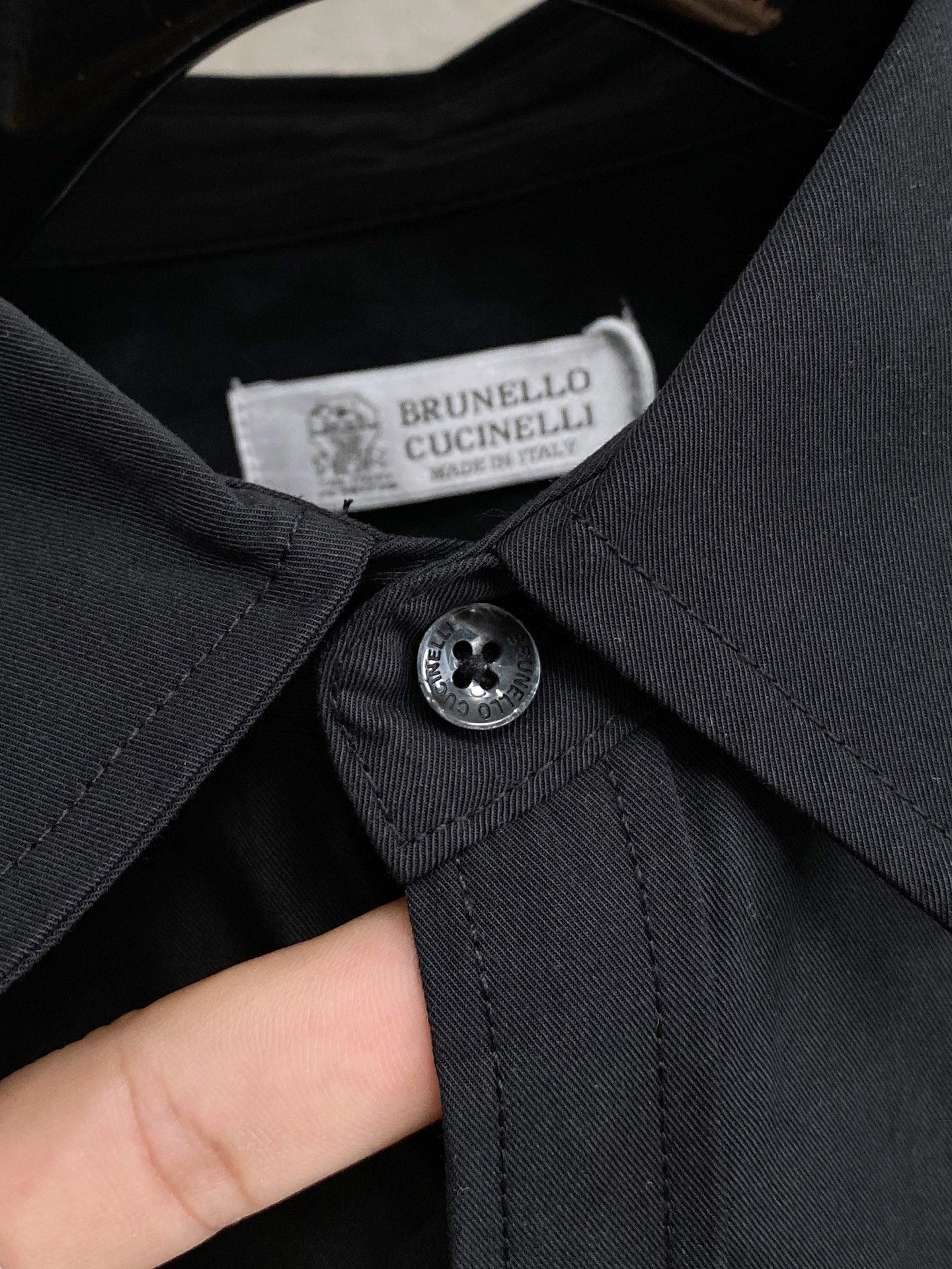  Bru**llo Cuci**lli 男士商务休闲格子长袖衬衫.官方同步系列！颇具意大利典型风格的时装