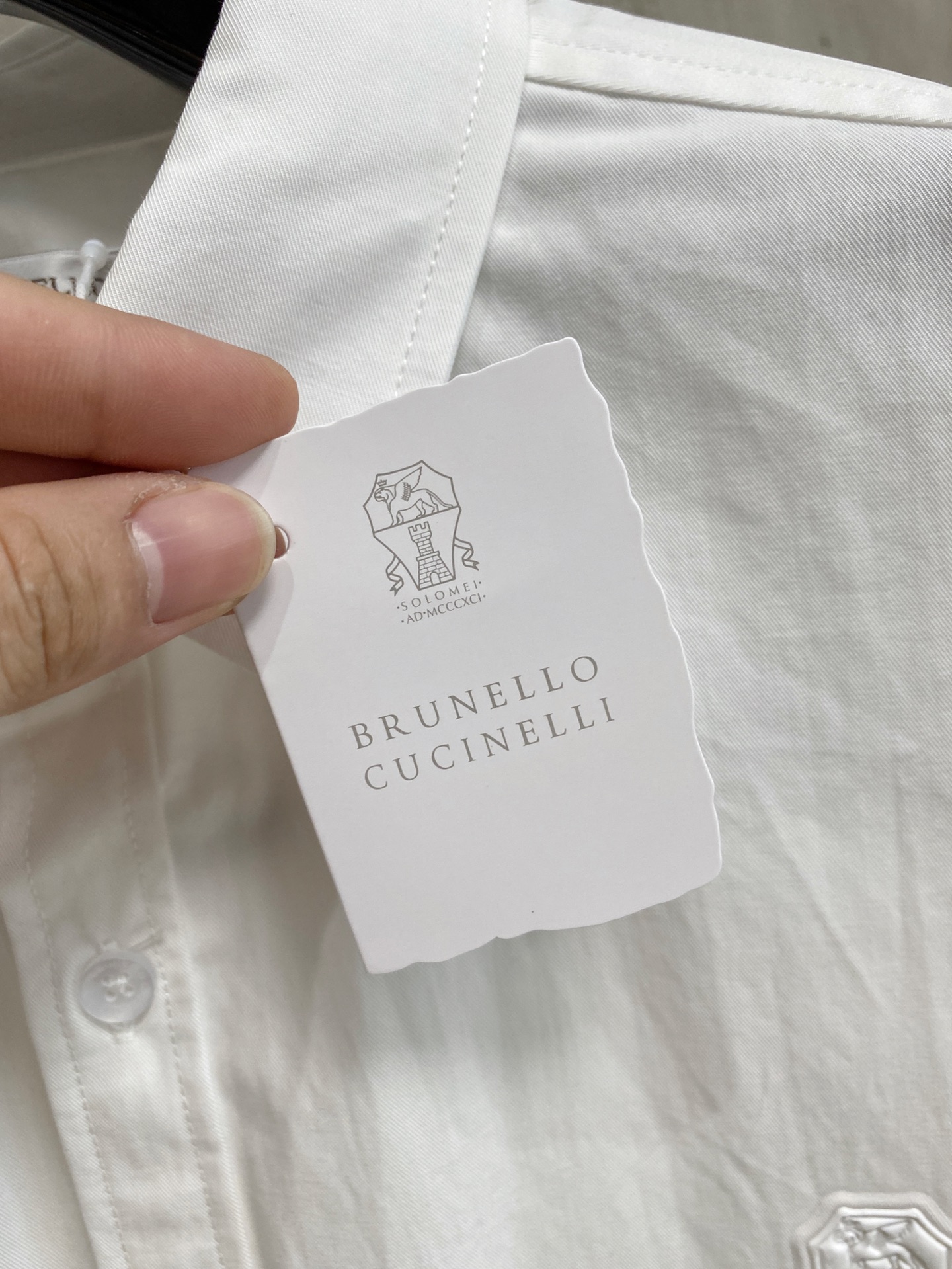  Bru**llo Cuci**lli 男士商务休闲格子长袖衬衫.官方同步系列！颇具意大利典型风格的时装