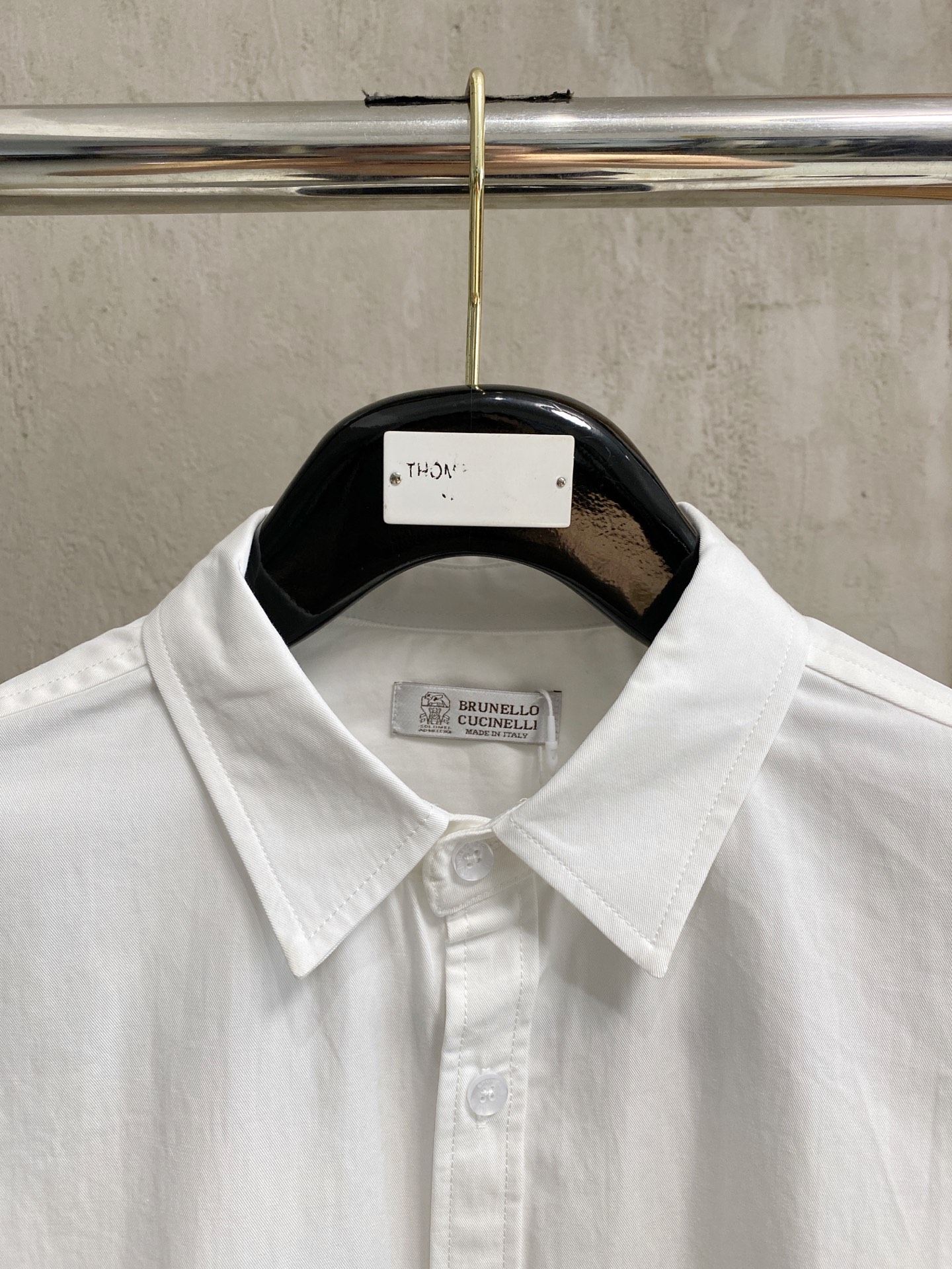  Bru**llo Cuci**lli 男士商务休闲格子长袖衬衫.官方同步系列！颇具意大利典型风格的时装