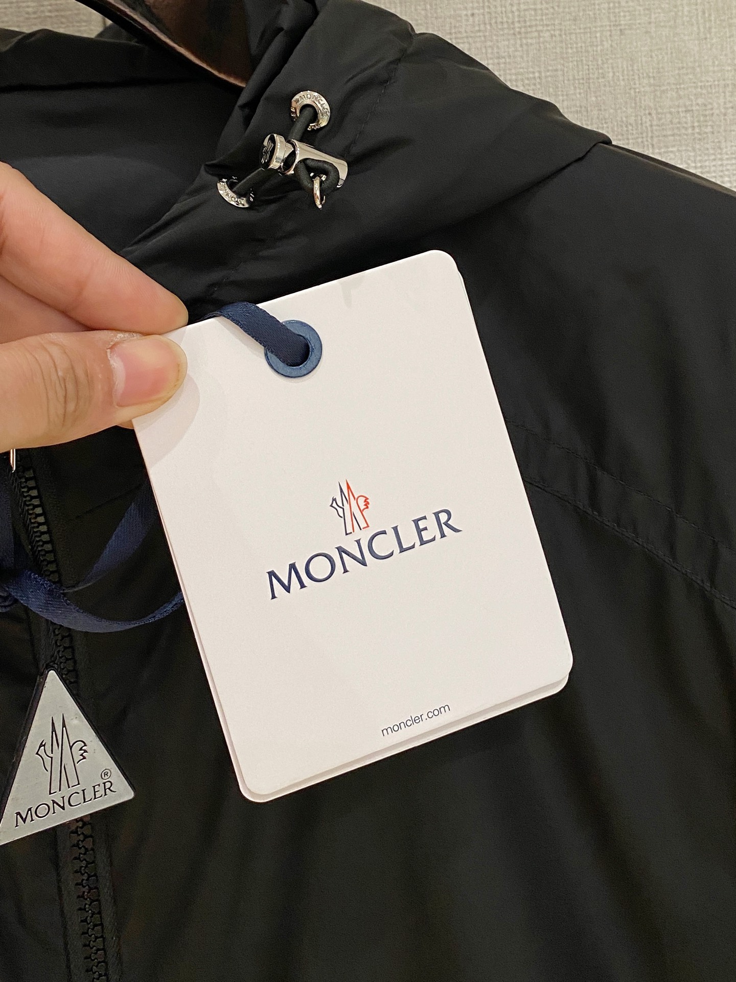 新一季Moncl 蒙口 春夏新品 Algobia男士连帽夹克风衣外套 原版购入七千九 ，Algobid夹