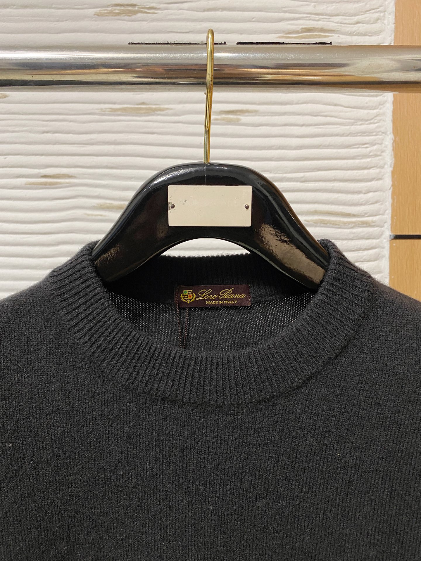 。lP🆕。高端100%美利奴羊毛 保暖更抗起球，秋冬新款高端羊毛套头针织毛衣，时尚刺绣图案提花时尚休闲织