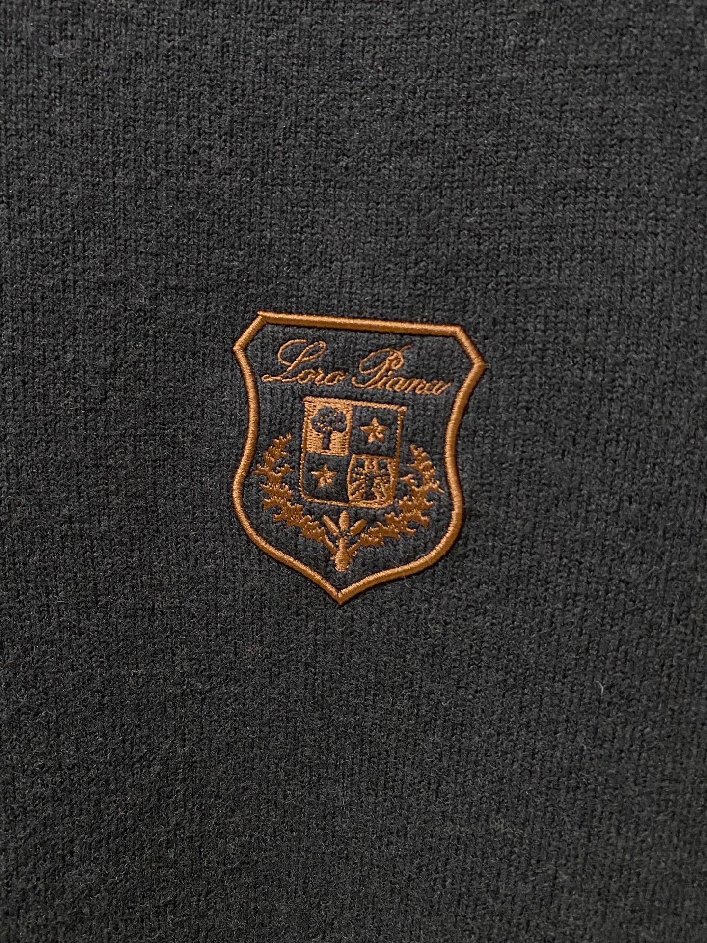 。lP🆕。高端100%美利奴羊毛 保暖更抗起球，秋冬新款高端羊毛套头针织毛衣，时尚刺绣图案提花时尚休闲织