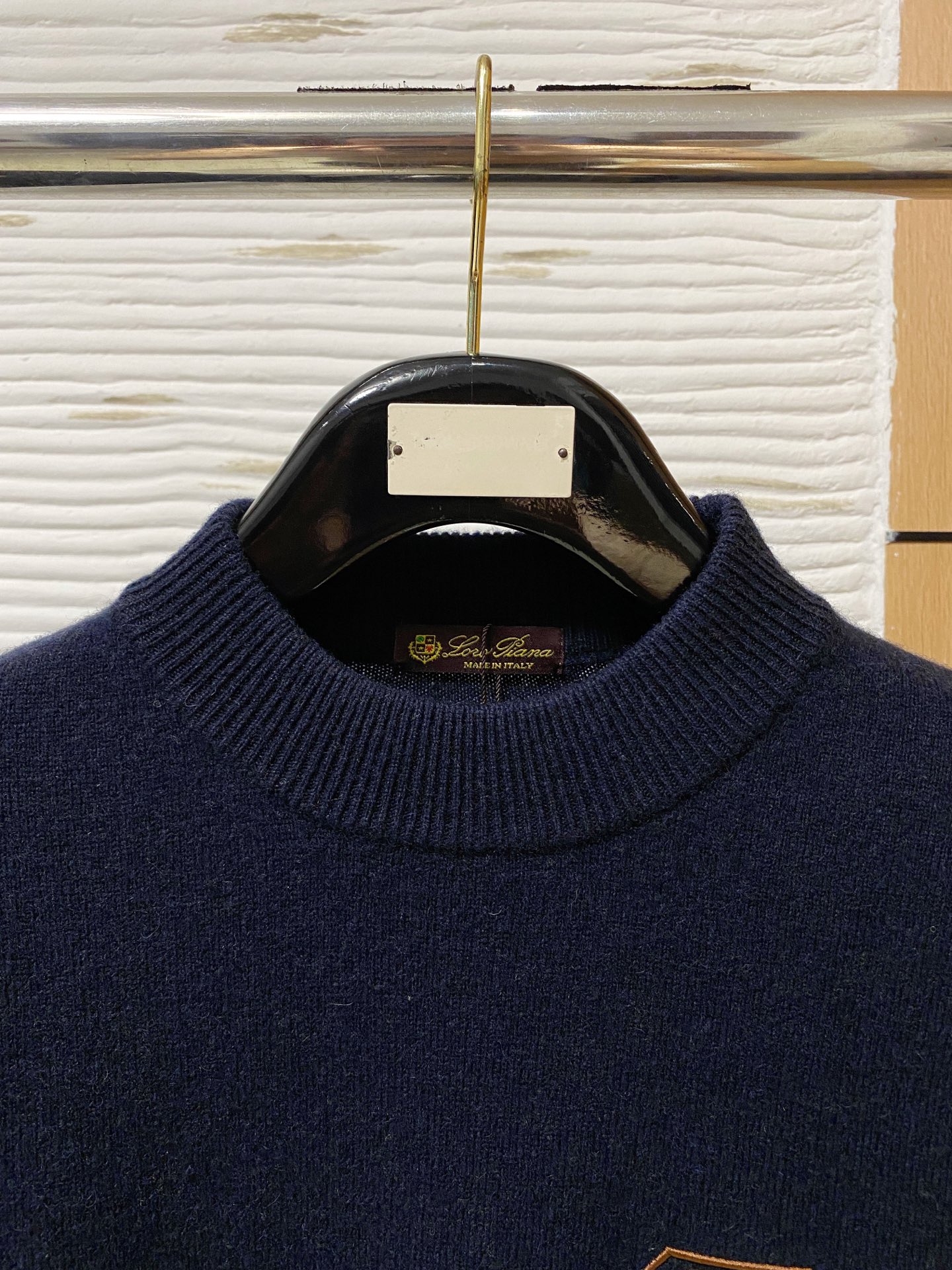 。lP🆕。高端100%美利奴羊毛 保暖更抗起球，秋冬新款高端羊毛套头针织毛衣，时尚刺绣图案提花时尚休闲织