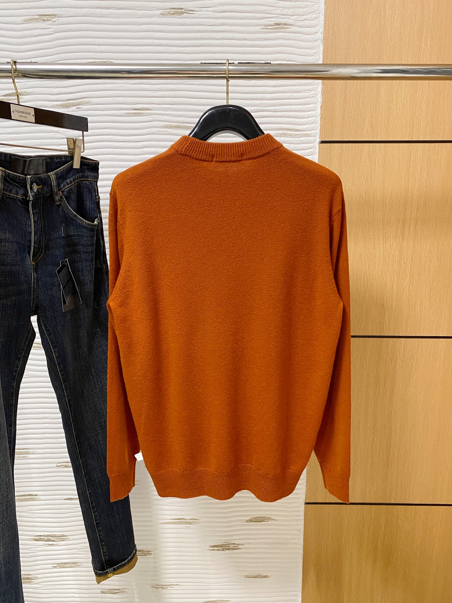 。lP🆕。高端100%美利奴羊毛 保暖更抗起球，秋冬新款高端羊毛套头针织毛衣，时尚刺绣图案提花时尚休闲织