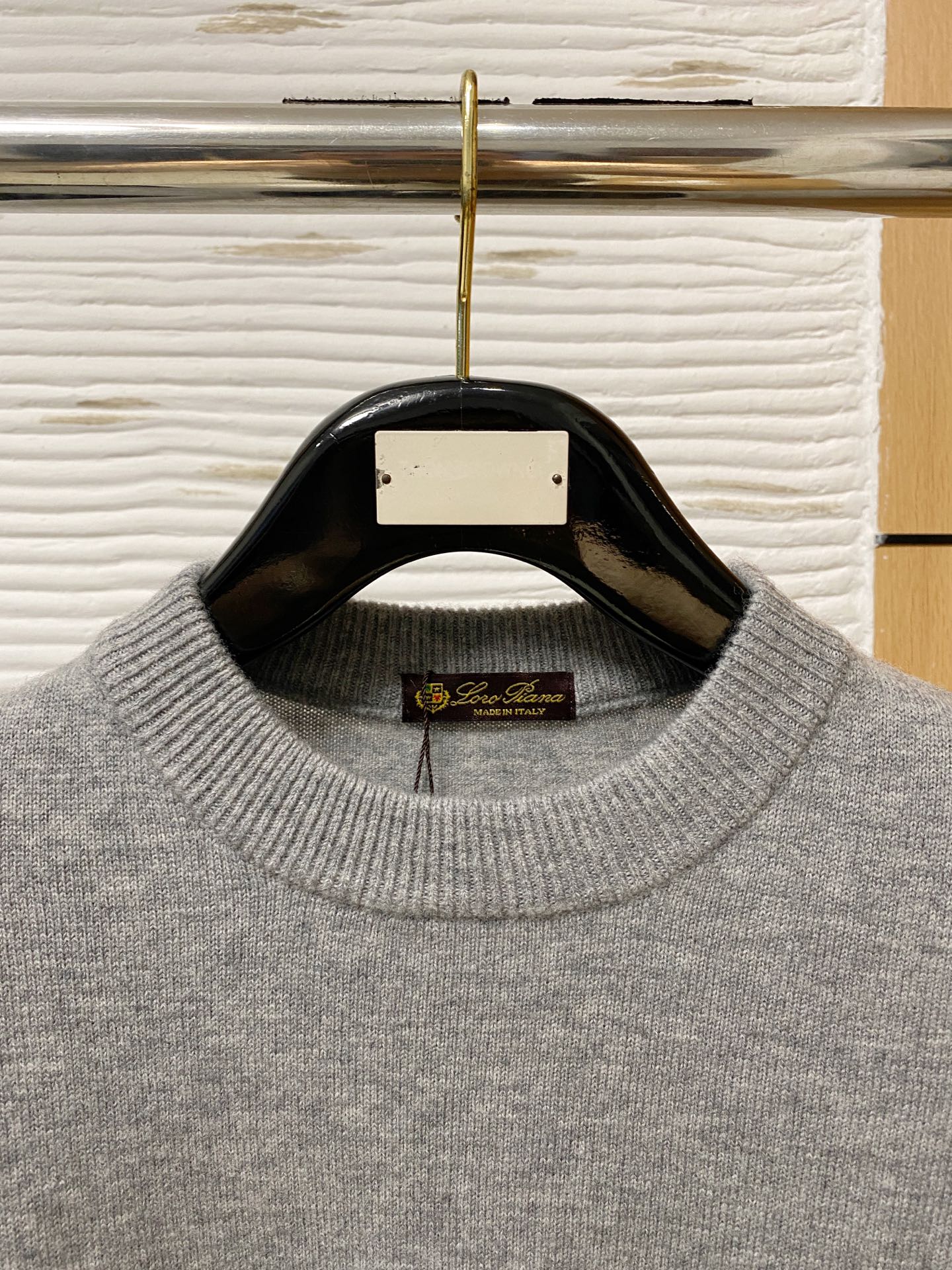 。lP🆕。高端100%美利奴羊毛 保暖更抗起球，秋冬新款高端羊毛套头针织毛衣，时尚刺绣图案提花时尚休闲织