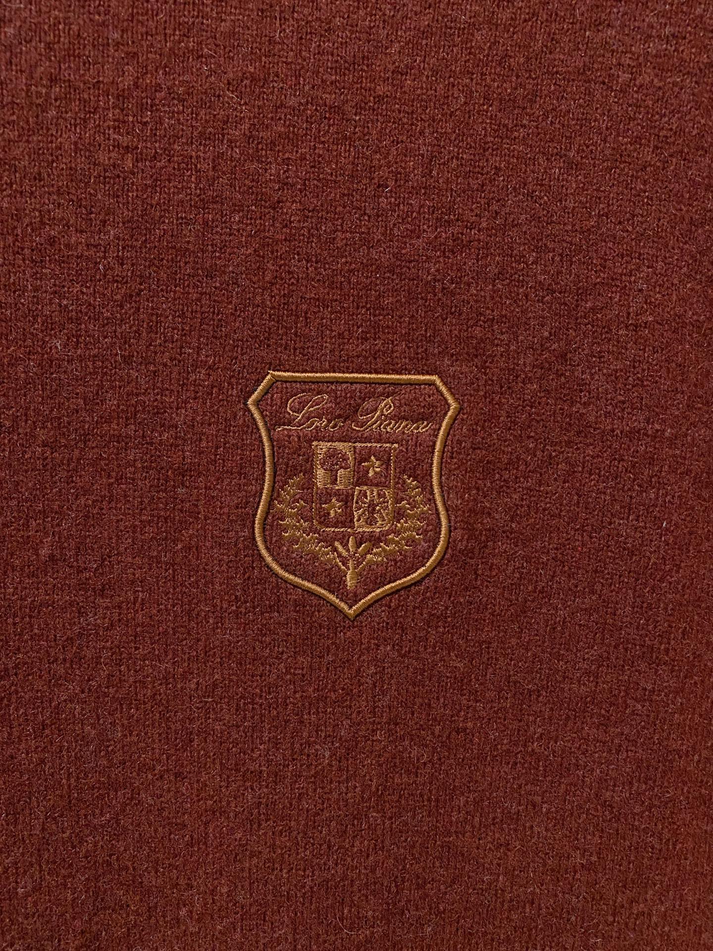 。lP🆕。高端100%美利奴羊毛 保暖更抗起球，秋冬新款高端羊毛套头针织毛衣，时尚刺绣图案提花时尚休闲织