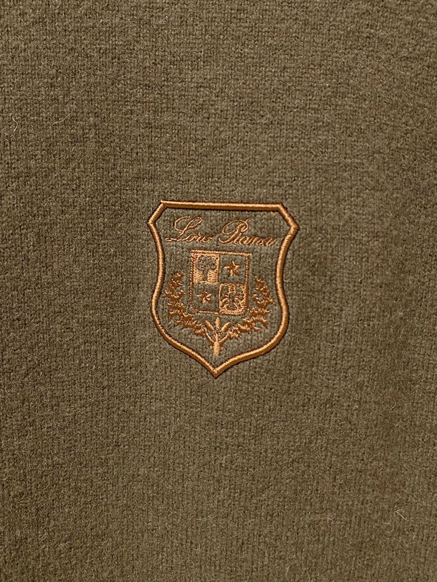 。lP🆕。高端100%美利奴羊毛 保暖更抗起球，秋冬新款高端羊毛套头针织毛衣，时尚刺绣图案提花时尚休闲织