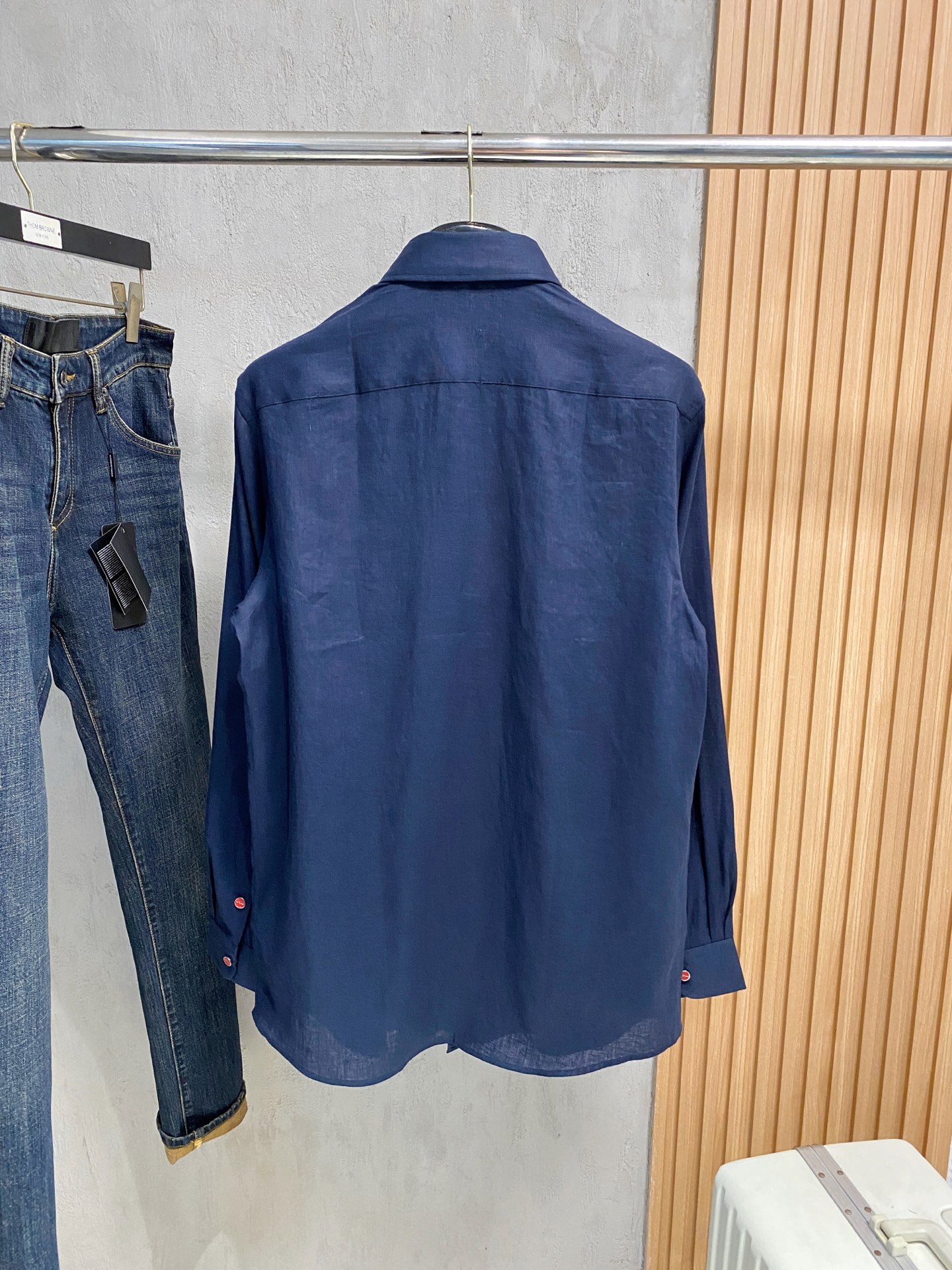 巅峰制造，最好卖的六色最全亚麻！！！Kiton亚麻刺绣Logo红点衬衫｜慵懒骨子里的高级感轻盈的呼吸感，