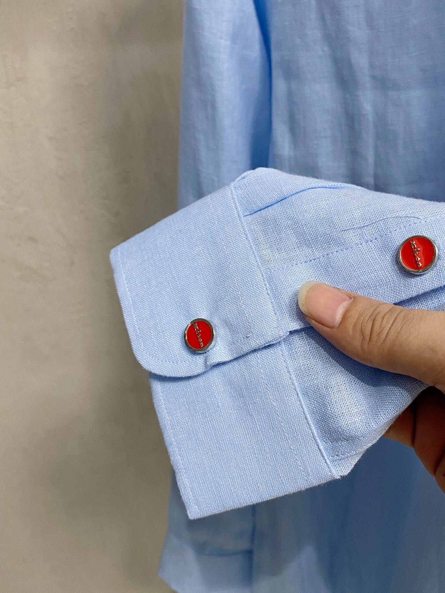 巅峰制造，最好卖的六色最全亚麻！！！Kiton亚麻刺绣Logo红点衬衫｜慵懒骨子里的高级感轻盈的呼吸感，