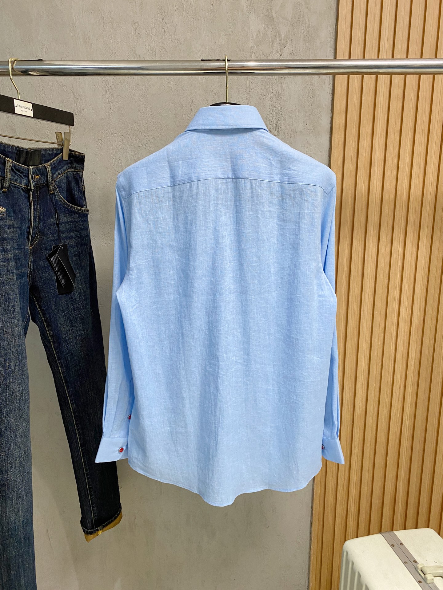 巅峰制造，最好卖的六色最全亚麻！！！Kiton亚麻刺绣Logo红点衬衫｜慵懒骨子里的高级感轻盈的呼吸感，