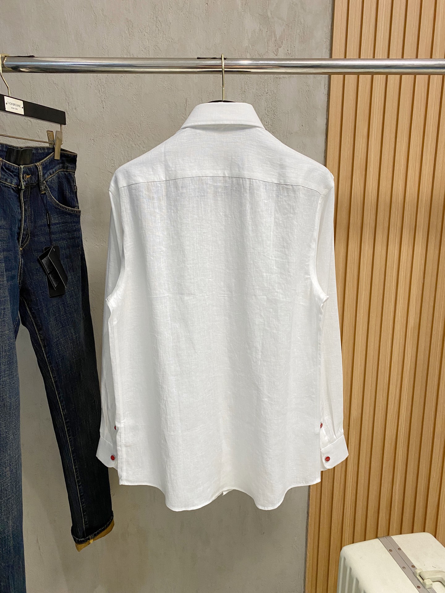 巅峰制造，最好卖的六色最全亚麻！！！Kiton亚麻刺绣Logo红点衬衫｜慵懒骨子里的高级感轻盈的呼吸感，