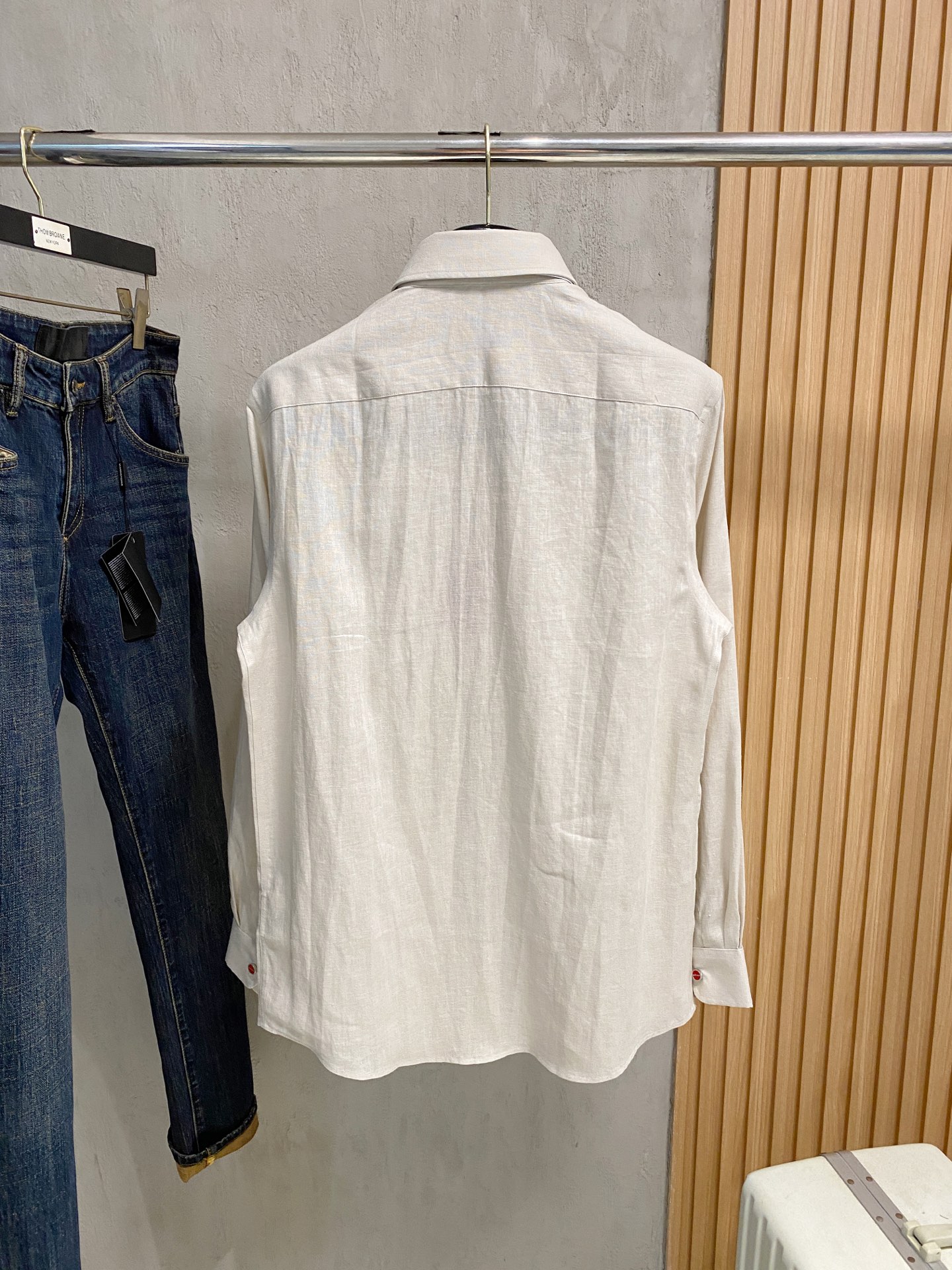 巅峰制造，最好卖的六色最全亚麻！！！Kiton亚麻刺绣Logo红点衬衫｜慵懒骨子里的高级感轻盈的呼吸感，