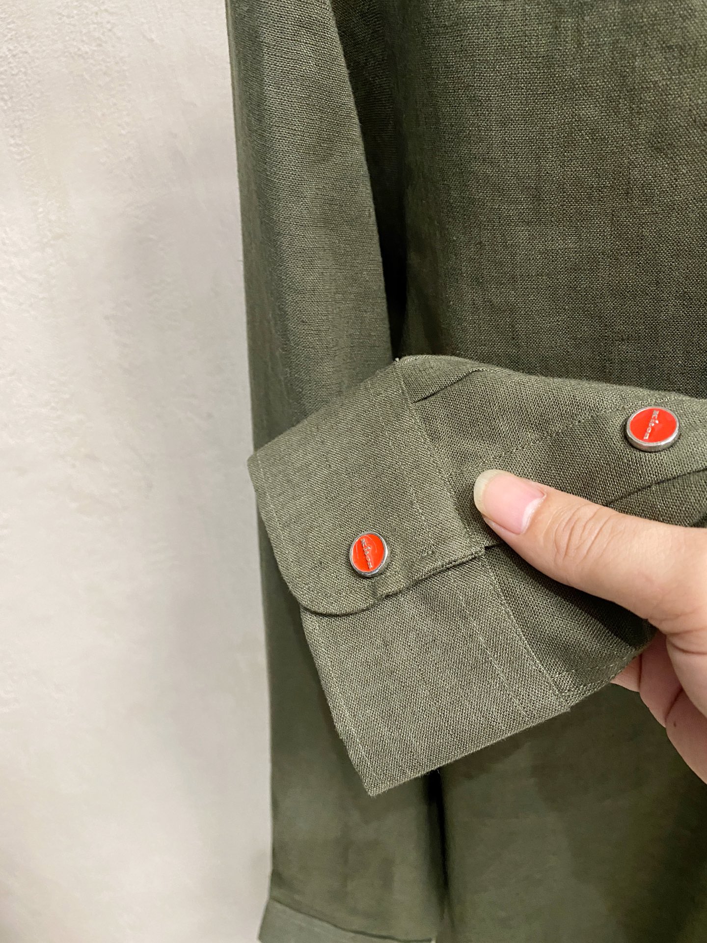 巅峰制造，最好卖的六色最全亚麻！！！Kiton亚麻刺绣Logo红点衬衫｜慵懒骨子里的高级感轻盈的呼吸感，