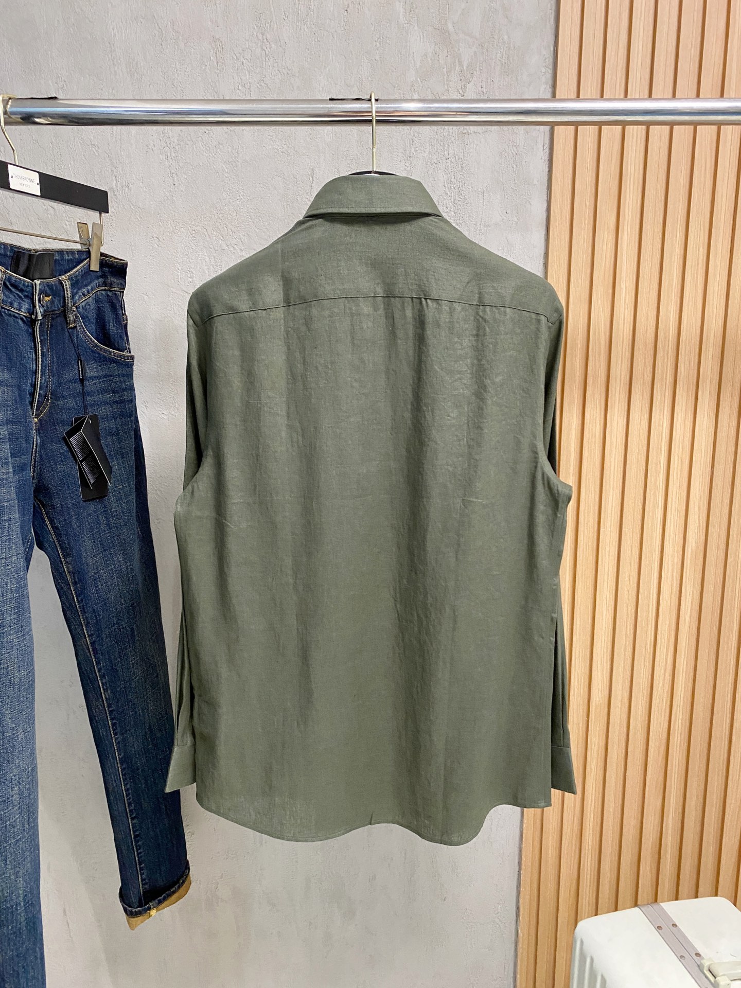 巅峰制造，最好卖的六色最全亚麻！！！Kiton亚麻刺绣Logo红点衬衫｜慵懒骨子里的高级感轻盈的呼吸感，