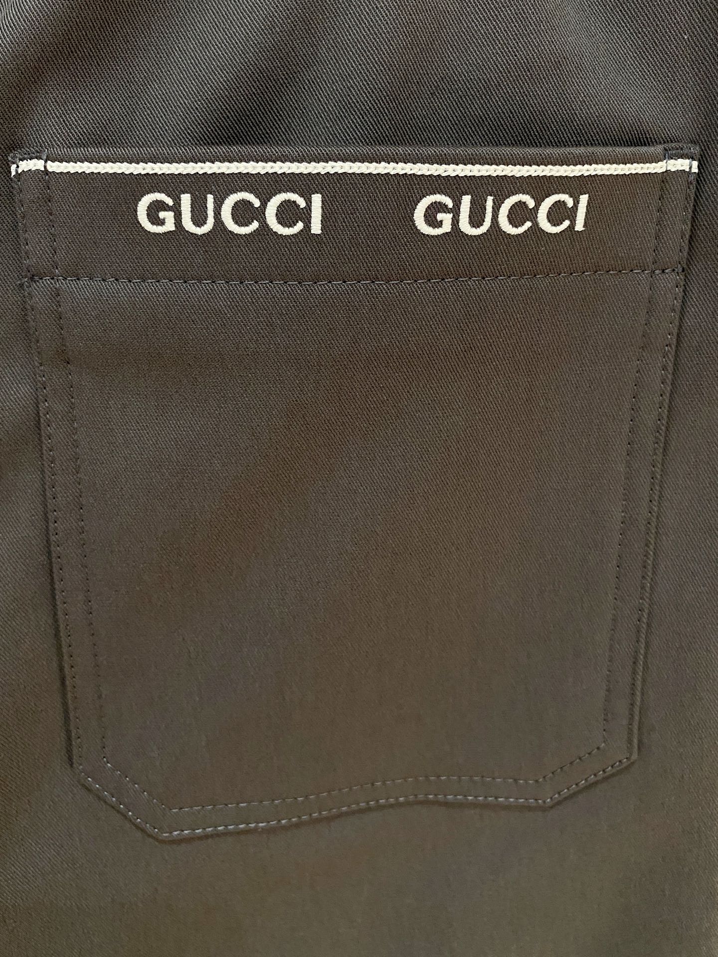 一套（不拆）古驰精品套装 2025秋冬新款套装 走秀款 定制原版牛仔面料 搭配夹克版型设计 非常洋气 版