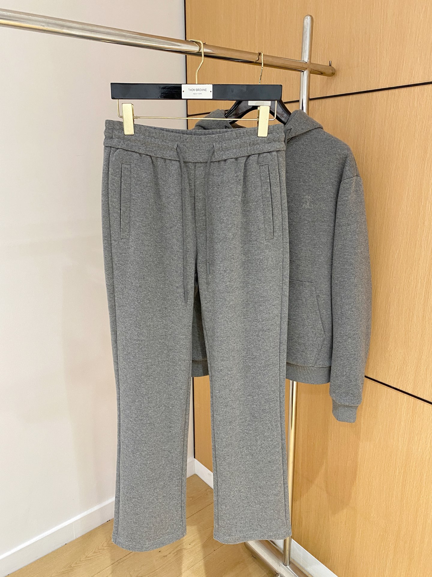 。一套发售 独家首发❤️高端原单品质BC 老钱风穿搭 重磅羊毛羊绒套装！飞行夹克拉链翻领羊绒外套搭配 直