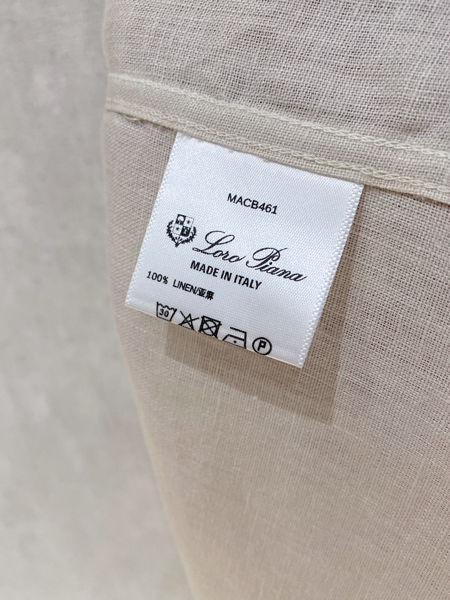 🌾退换🔥史诗级别的亚麻衬衫，独家巨献，胸前刺绣logo多色入荷。原汁原味100%亚麻面料衬衫，麻料以其独