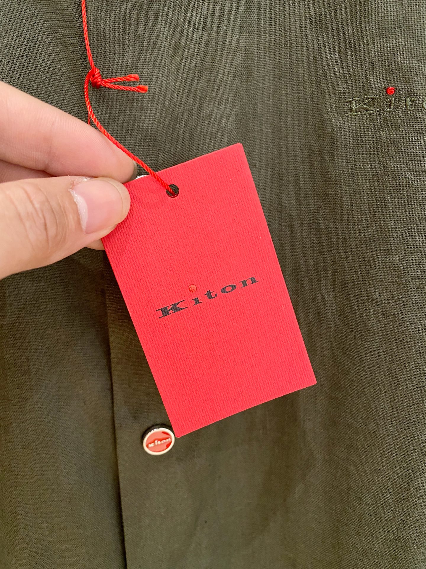 🌾退换🔥史诗级别的亚麻衬衫，独家巨献，胸前刺绣logo多色入荷。原汁原味100%亚麻面料衬衫，麻料以其独