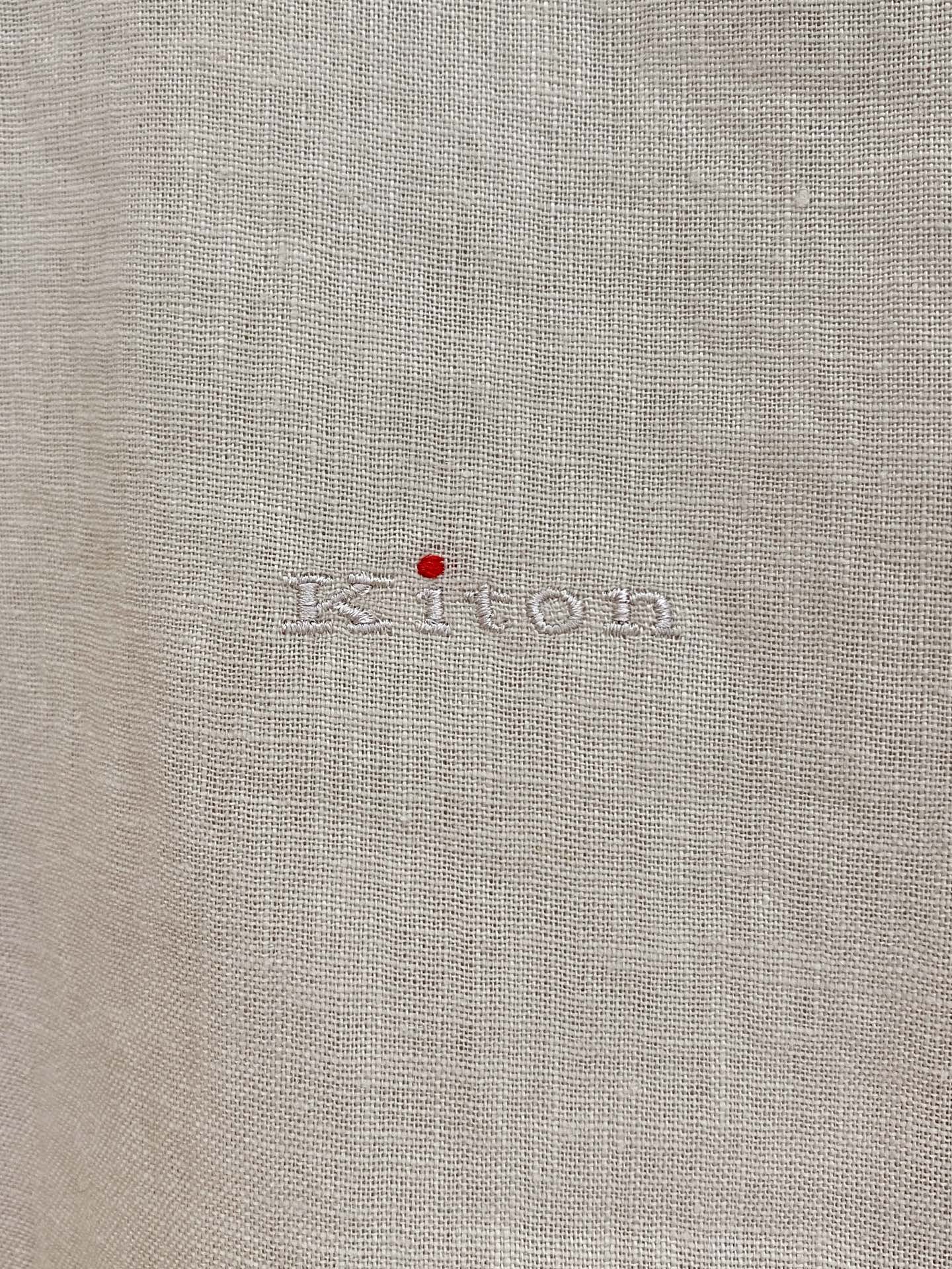 🌾退换🔥史诗级别的亚麻衬衫，独家巨献，胸前刺绣logo多色入荷。原汁原味100%亚麻面料衬衫，麻料以其独