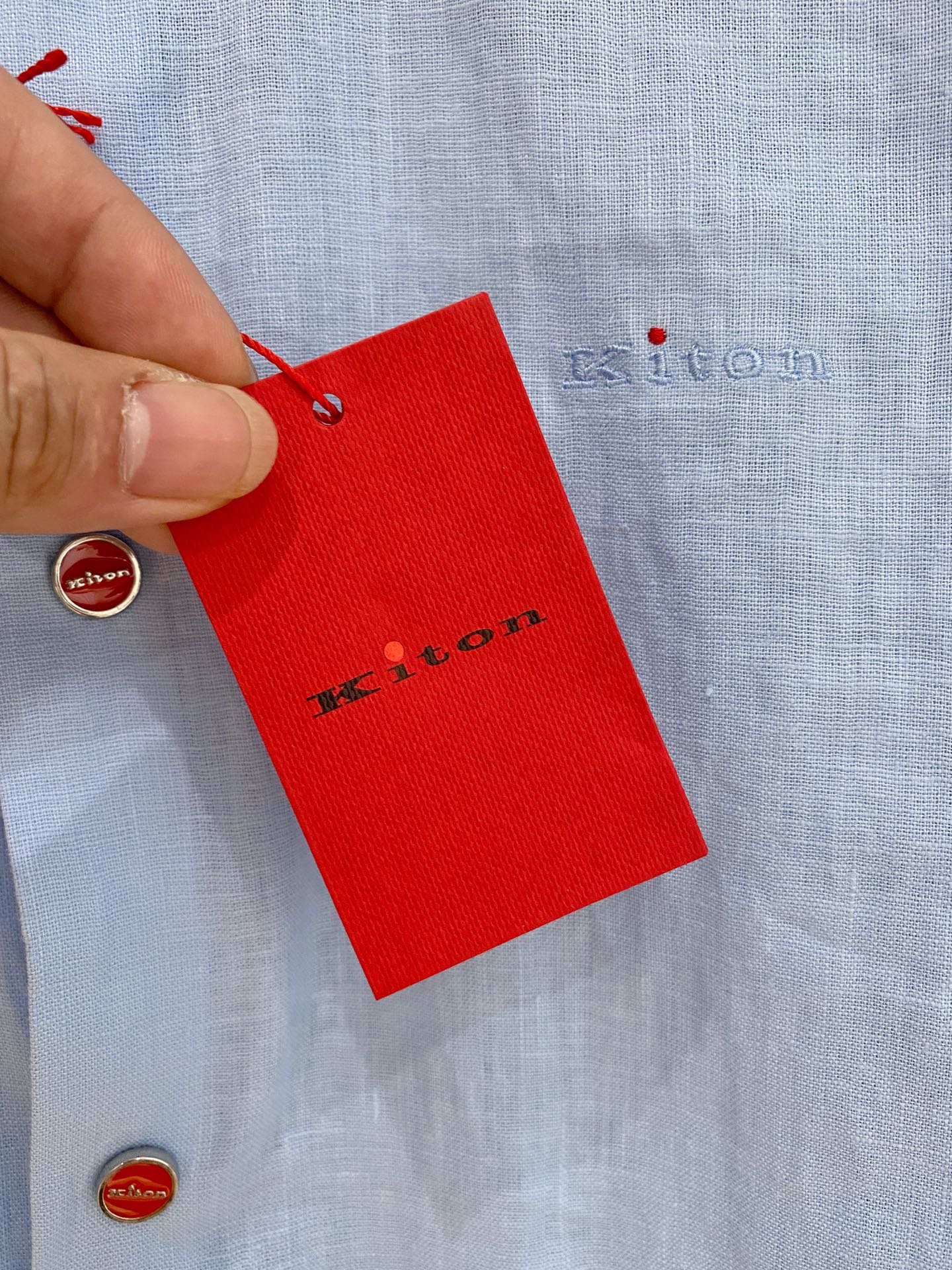 🌾退换🔥史诗级别的亚麻衬衫，独家巨献，胸前刺绣logo多色入荷。原汁原味100%亚麻面料衬衫，麻料以其独