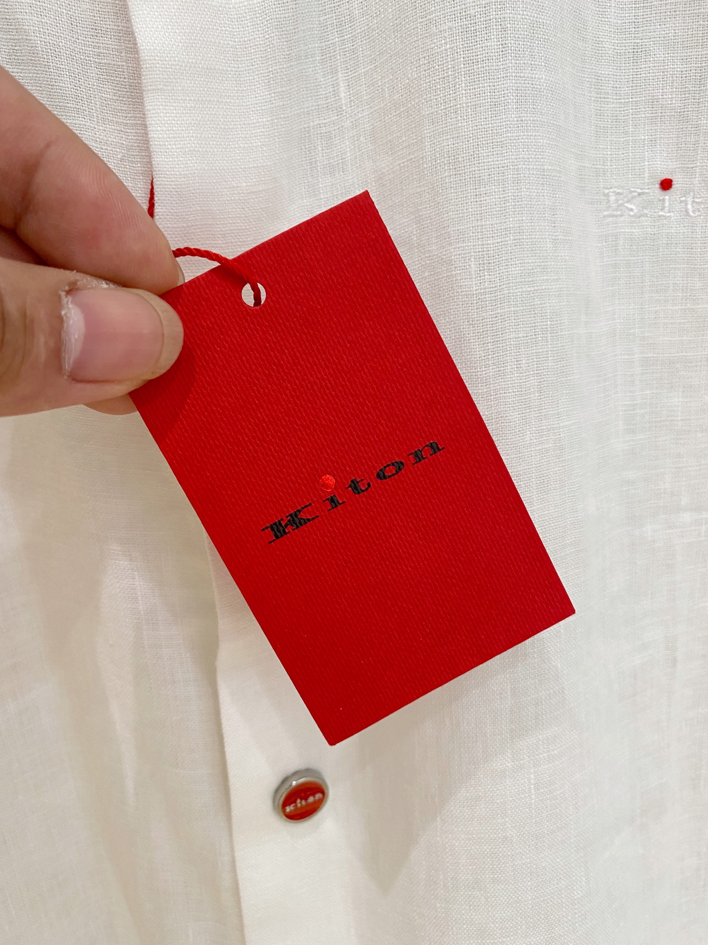 🌾退换🔥史诗级别的亚麻衬衫，独家巨献，胸前刺绣logo多色入荷。原汁原味100%亚麻面料衬衫，麻料以其独