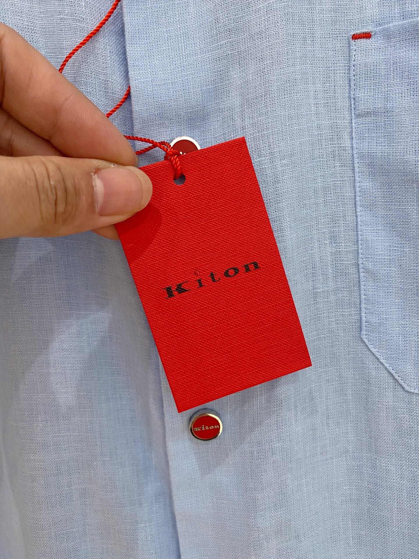 🌾退换🔥史诗级别的亚麻衬衫，独家巨献，胸前刺绣logo多色入荷。原汁原味100%亚麻面料衬衫，麻料以其独