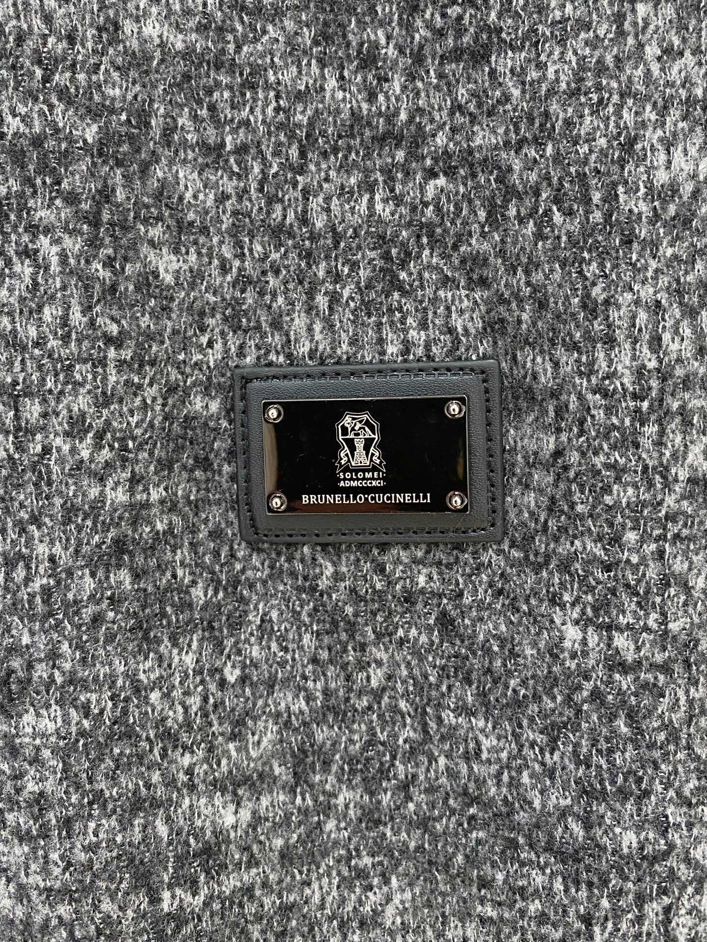 BC-Brunello Cucineli 🆕25FW秋冬新款老钱风羊毛夹克翻领外套，选用进口羊毛面料混纺