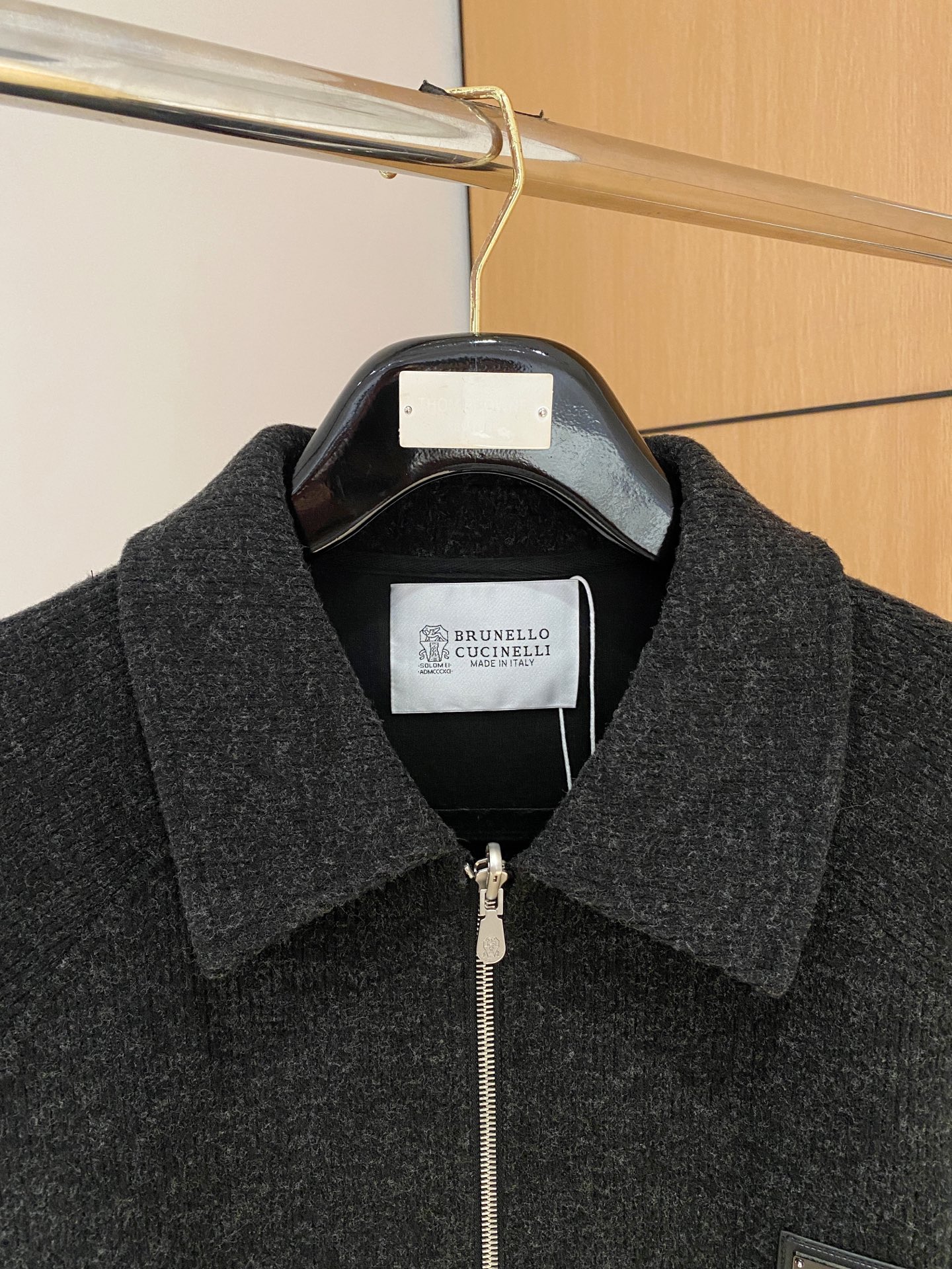 BC-Brunello Cucineli 🆕25FW秋冬新款老钱风羊毛夹克翻领外套，选用进口羊毛面料混纺