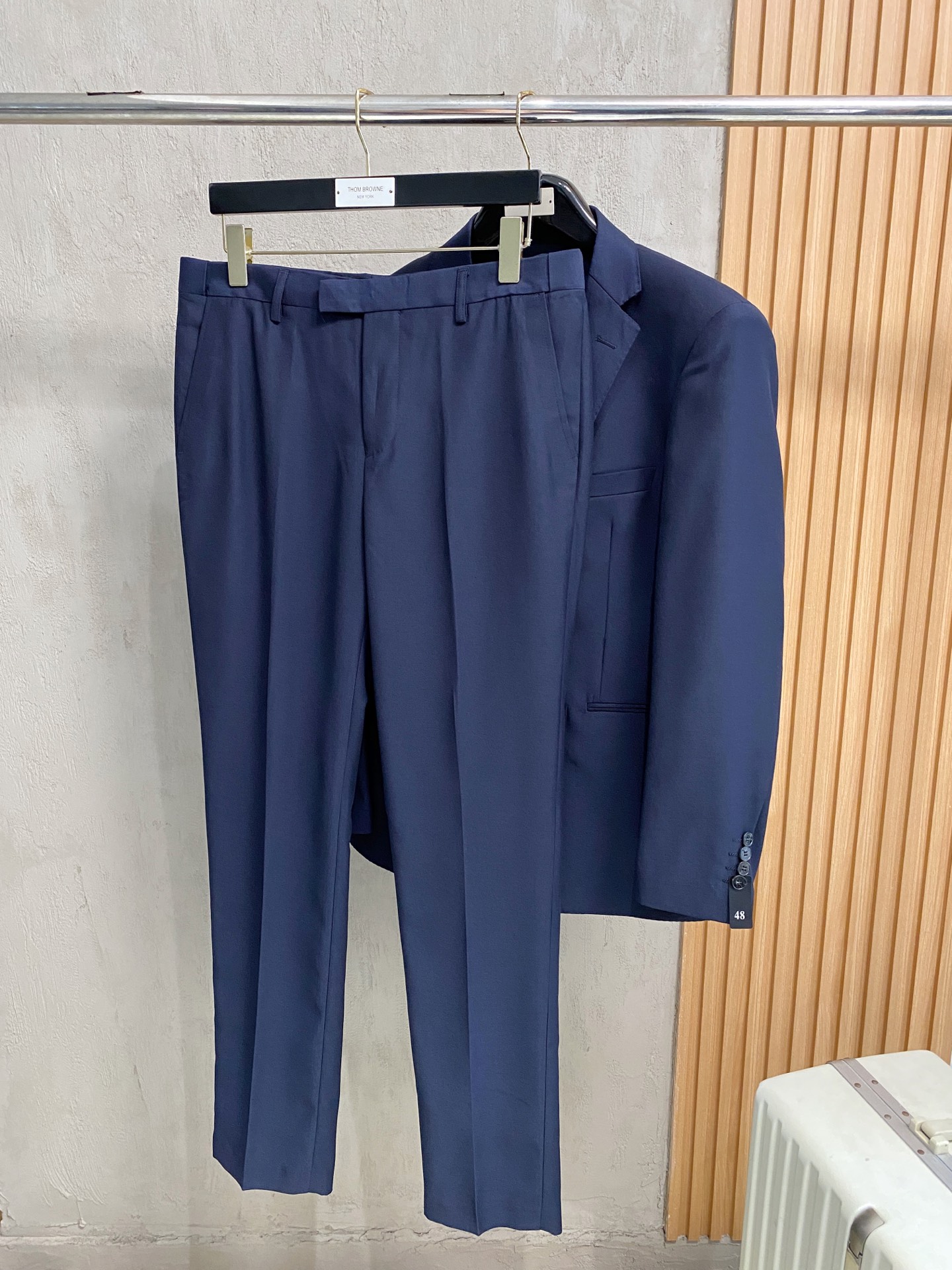 新品)H/马家男士高端商务羊毛西服套装（专属收纳袋装）贸易公司渠道臻品，高奢顶尖品鉴货，25年F/W秋冬