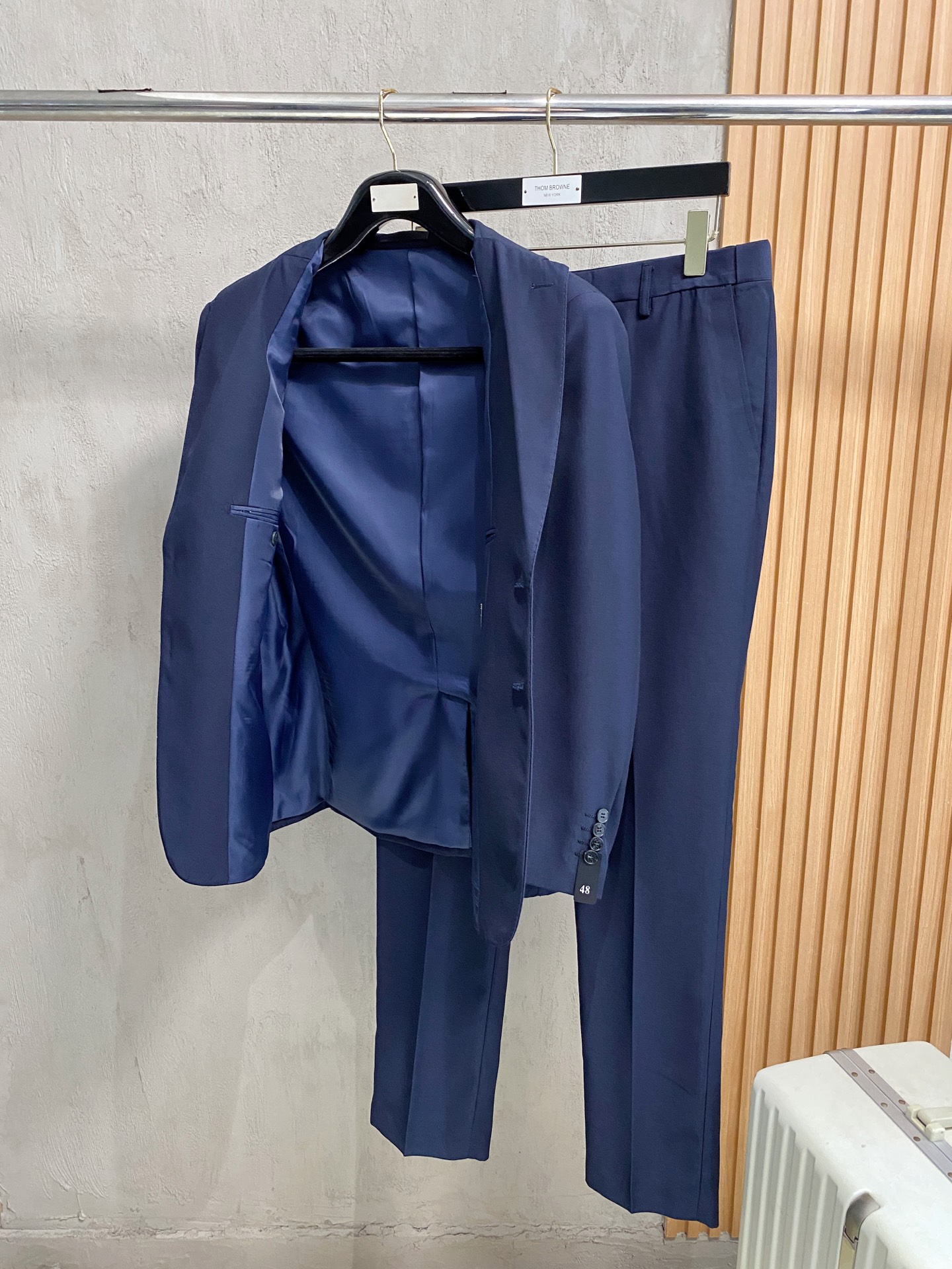 新品)H/马家男士高端商务羊毛西服套装（专属收纳袋装）贸易公司渠道臻品，高奢顶尖品鉴货，25年F/W秋冬