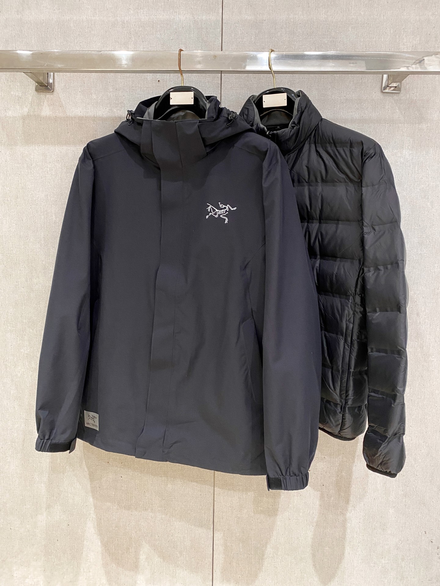 新款来袭 最高版本【始祖鸟】 三合一功能性户外性能 防风，防雨，90绒，ARCTERYX 始祖鸟硬壳顶级