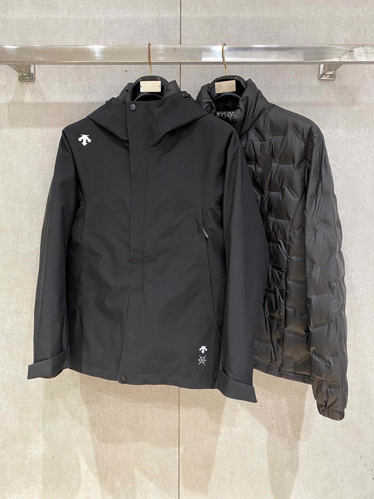 新款来袭 最高版本【迪桑特】 三合一功能性户外性能 防风，防雨，90绒，ARCTERYX 迪桑特硬壳顶级