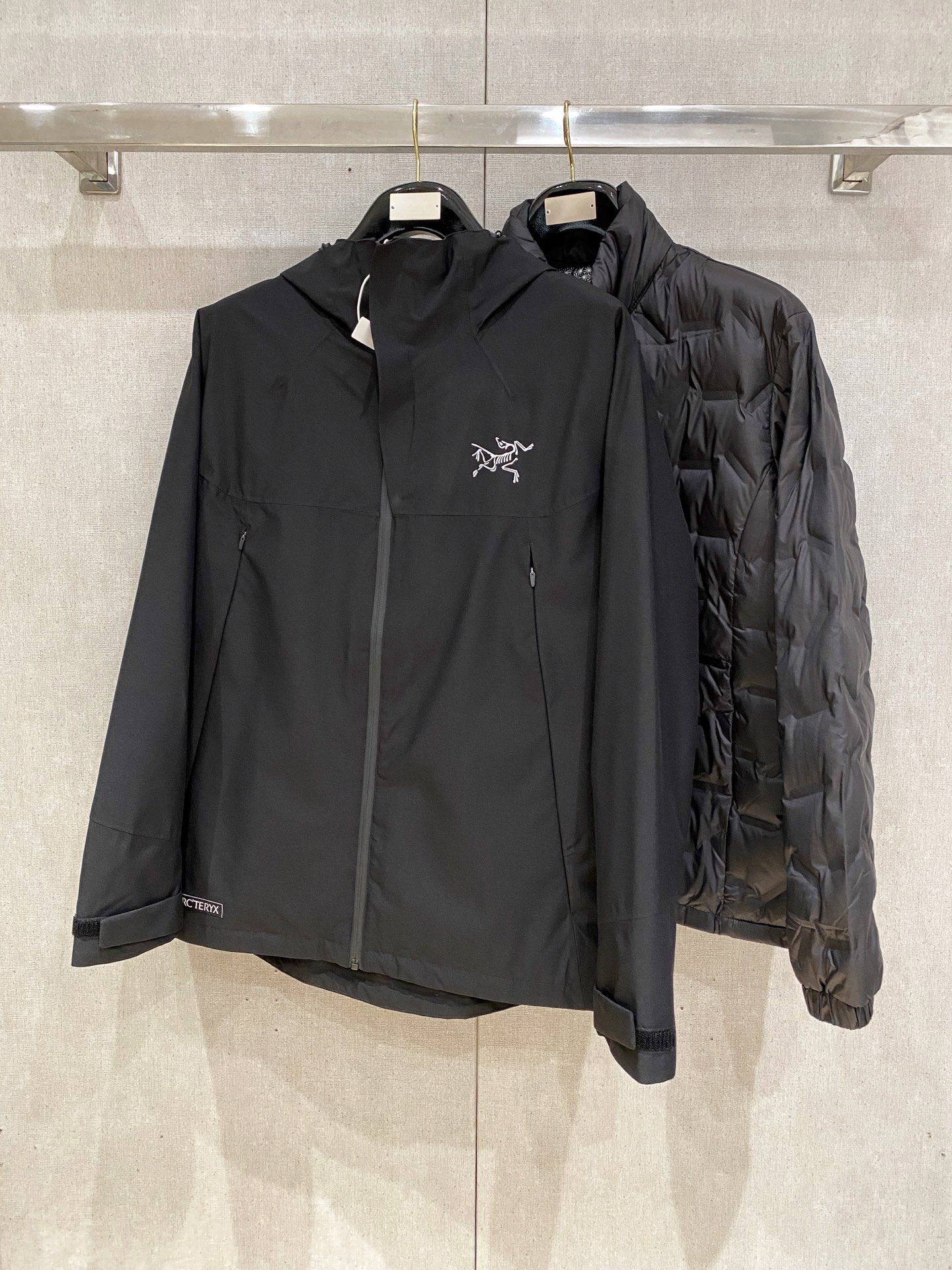 新款来袭 最高版本【始祖鸟】 三合一功能性户外性能 防风，防雨，90绒，ARCTERYX 始祖鸟硬壳顶级