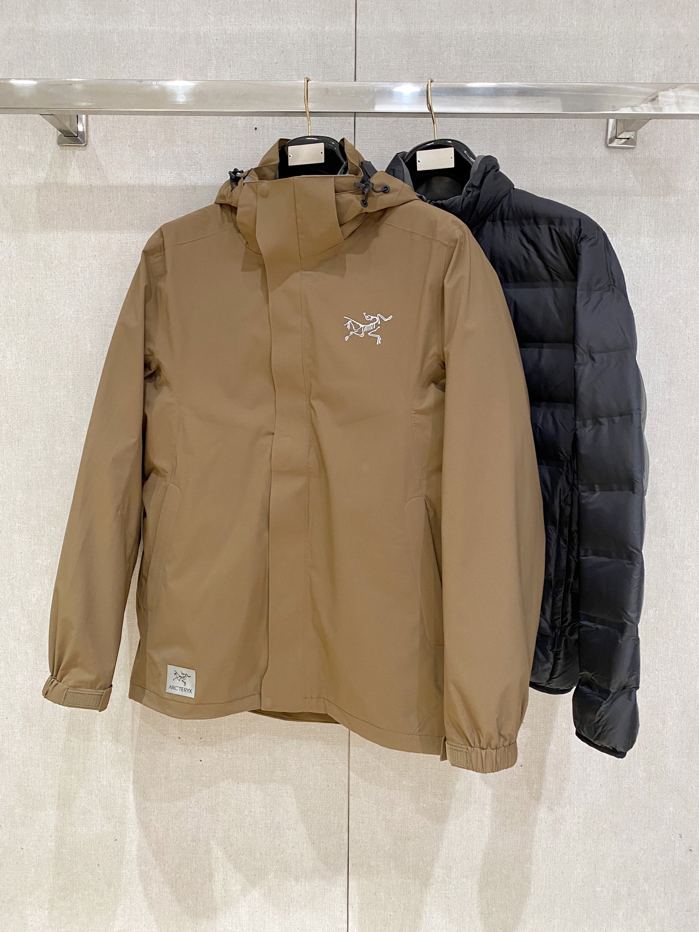 新款来袭 最高版本【始祖鸟】 三合一功能性户外性能 防风，防雨，90绒，ARCTERYX 始祖鸟硬壳顶级