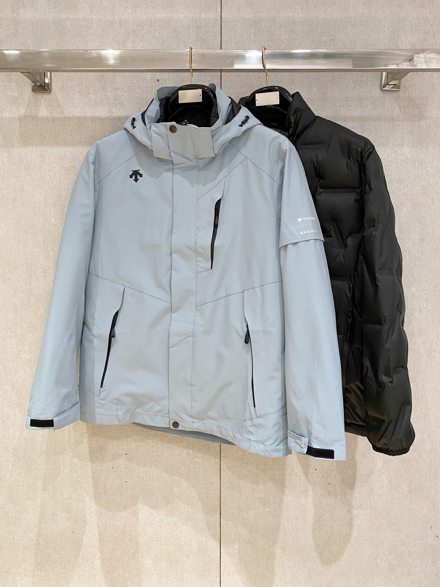 新款来袭 最高版本【迪桑特】 三合一功能性户外性能 防风，防雨，90绒，ARCTERYX 迪桑特硬壳顶级