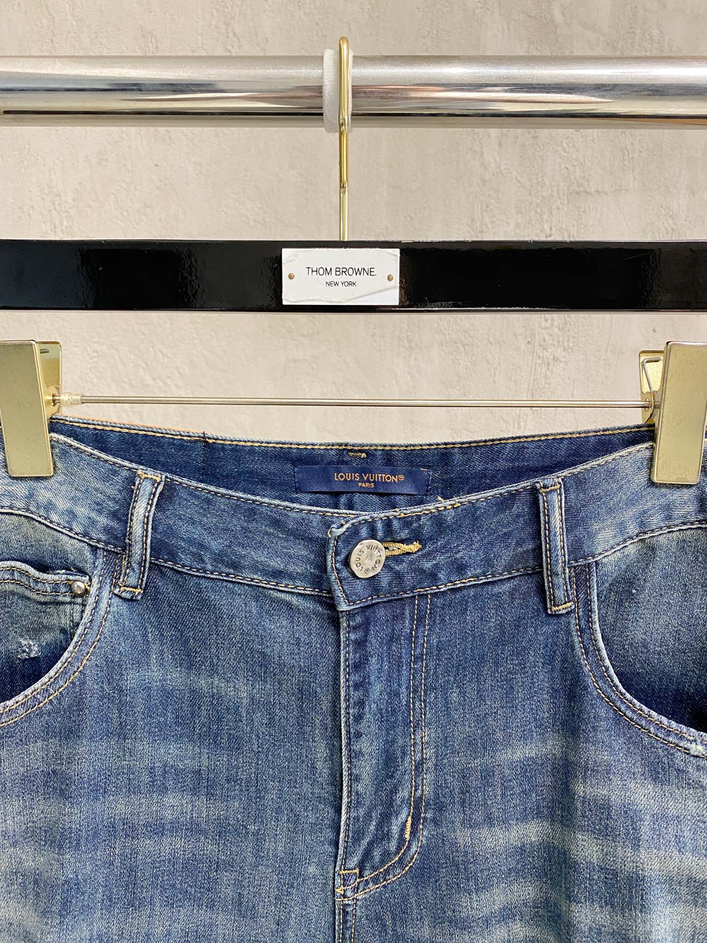 驴家# 26春夏原单男士时装休闲丹宁牛仔裤香港洋行渠道货，高端日本代工出品，重磅白金级臻品，专柜同渠道订