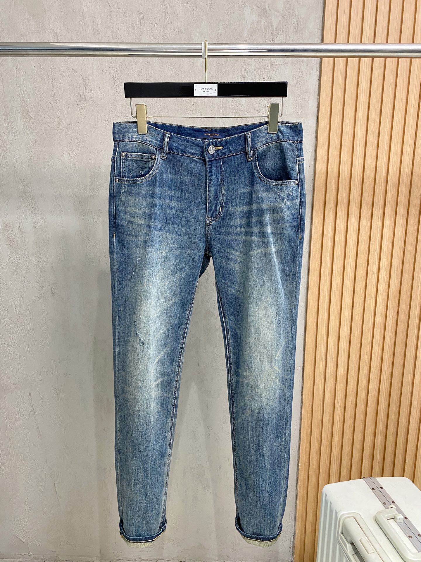 驴家# 26春夏原单男士时装休闲丹宁牛仔裤香港洋行渠道货，高端日本代工出品，重磅白金级臻品，专柜同渠道订