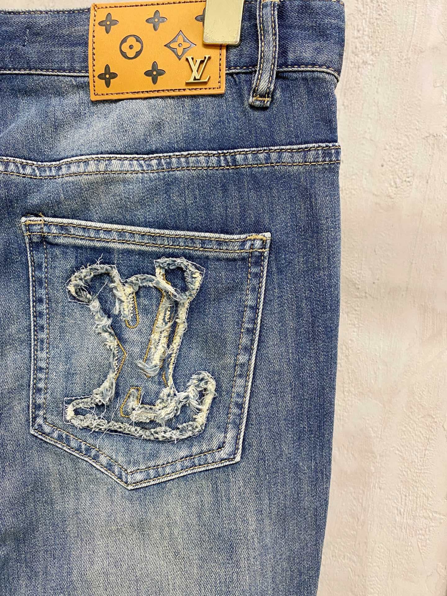 驴家# 26春夏原单男士时装休闲丹宁牛仔裤香港洋行渠道货，高端日本代工出品，重磅白金级臻品，专柜同渠道订