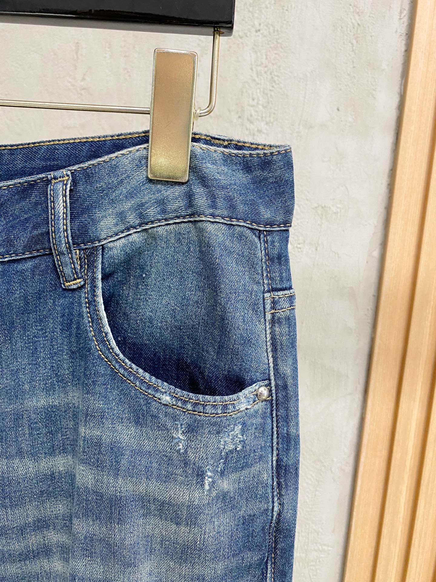 驴家# 26春夏原单男士时装休闲丹宁牛仔裤香港洋行渠道货，高端日本代工出品，重磅白金级臻品，专柜同渠道订