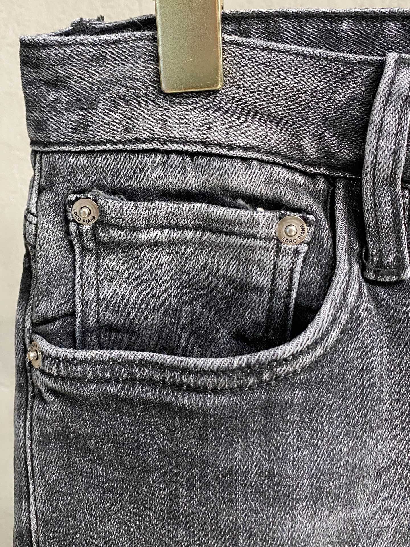 Loro piana# 26春夏原单男士时装休闲丹宁牛仔裤香港洋行渠道货，高端日本代工出品，重磅白金级臻