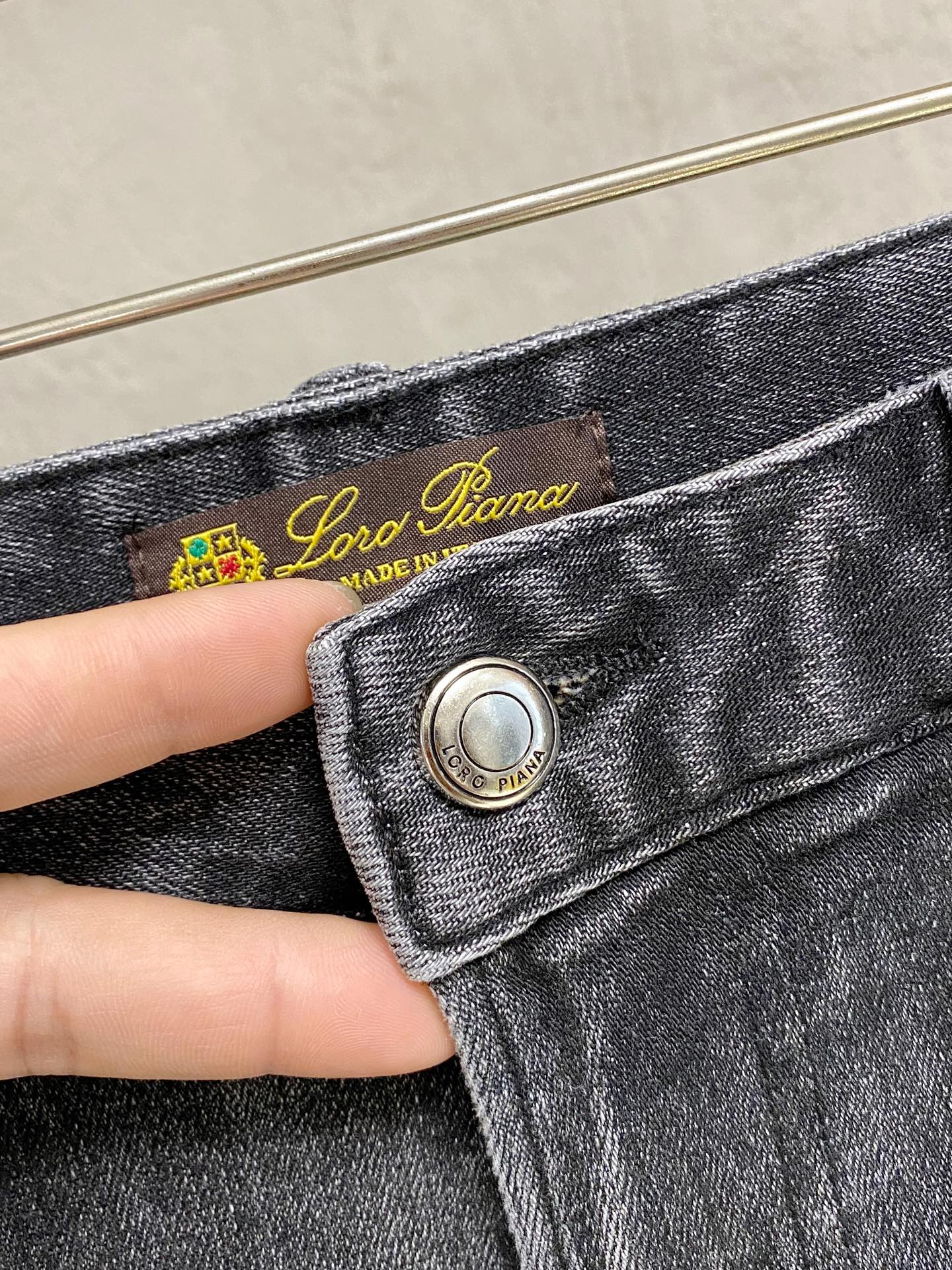 Loro piana# 26春夏原单男士时装休闲丹宁牛仔裤香港洋行渠道货，高端日本代工出品，重磅白金级臻