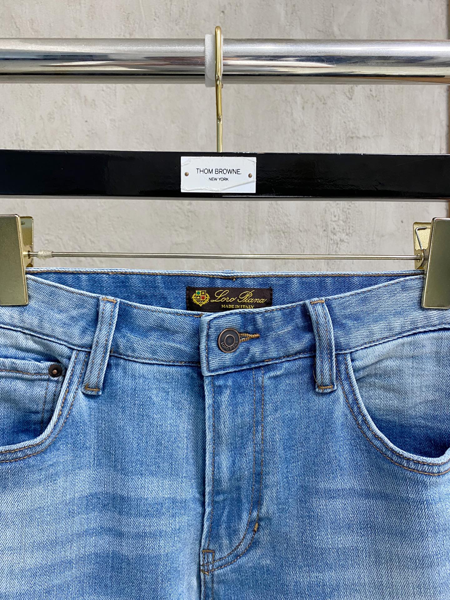 Loro piana# 26春夏原单男士时装休闲丹宁牛仔裤香港洋行渠道货，高端日本代工出品，重磅白金级臻