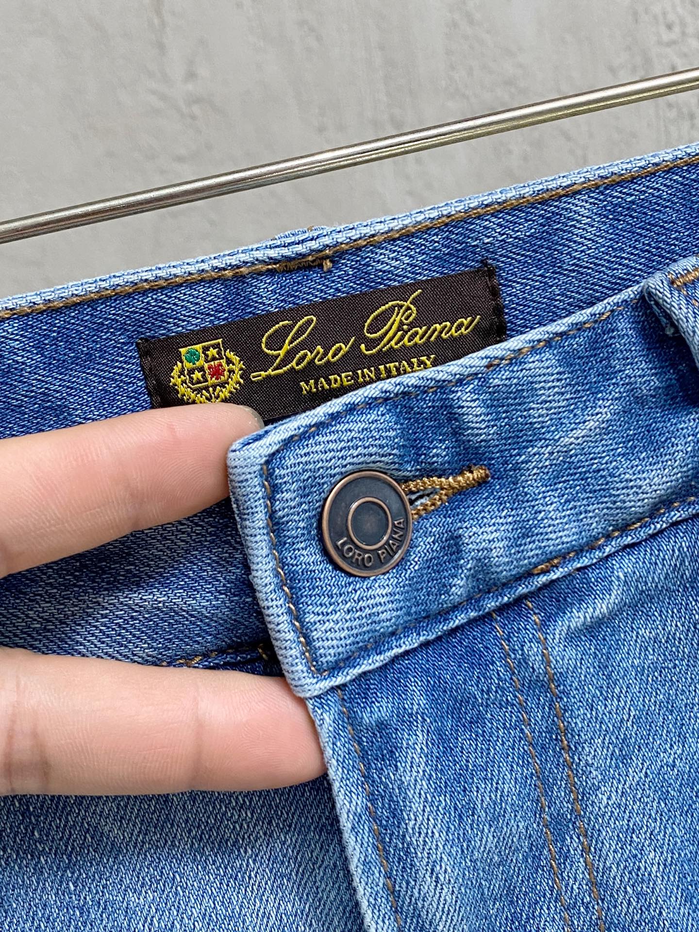 Loro piana# 26春夏原单男士时装休闲丹宁牛仔裤香港洋行渠道货，高端日本代工出品，重磅白金级臻