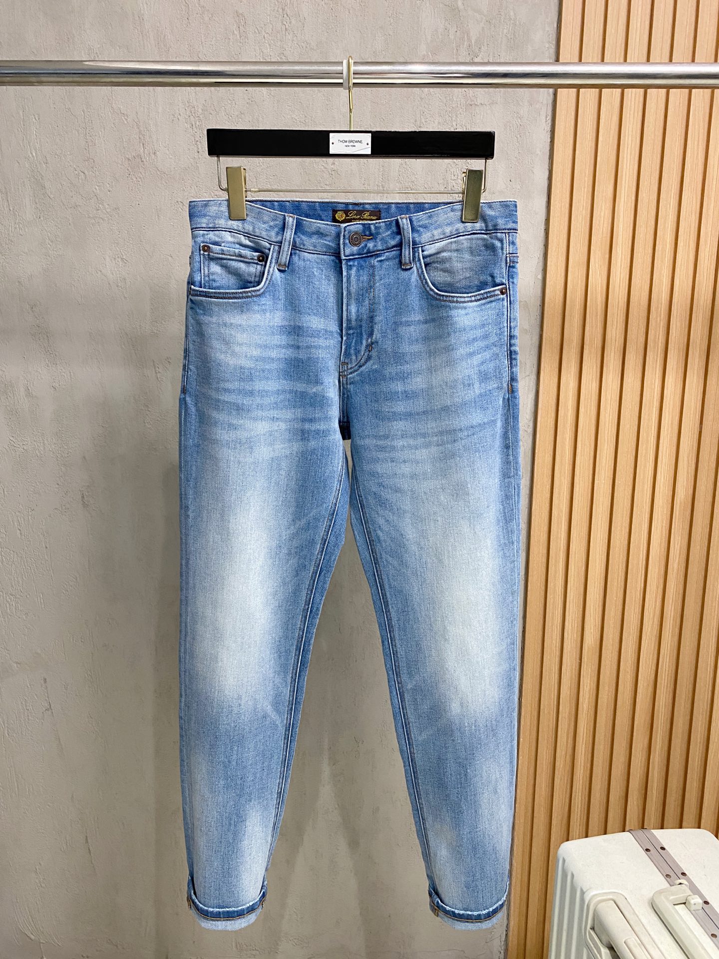 Loro piana# 26春夏原单男士时装休闲丹宁牛仔裤香港洋行渠道货，高端日本代工出品，重磅白金级臻