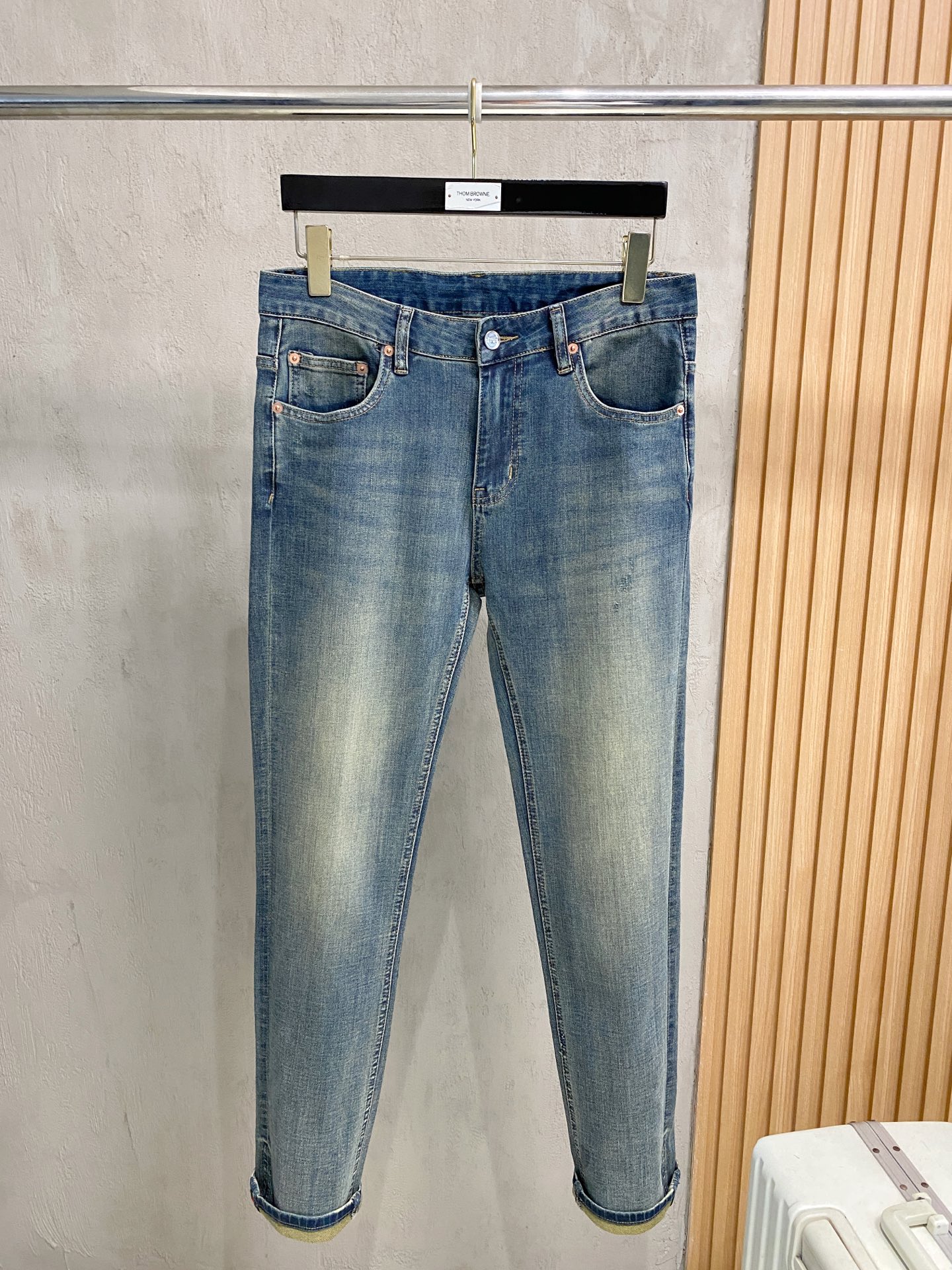 GU# 26春夏原单男士时装休闲丹宁牛仔裤香港洋行渠道货，高端日本代工出品，重磅白金级臻品，专柜同渠道订