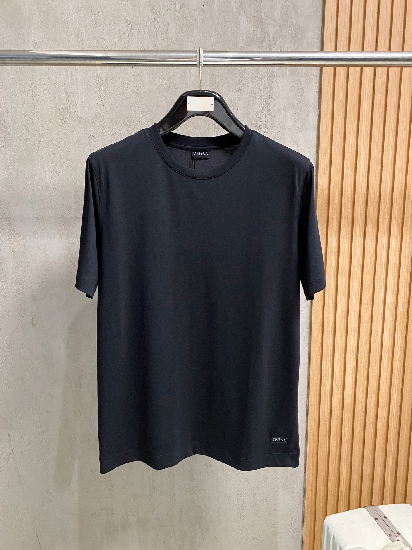 ZZ杰尼亚2026ss夏季最新品，专柜同步有售，时尚休闲圆领短袖T恤，采用进口原版面料，棉+索罗娜面料，