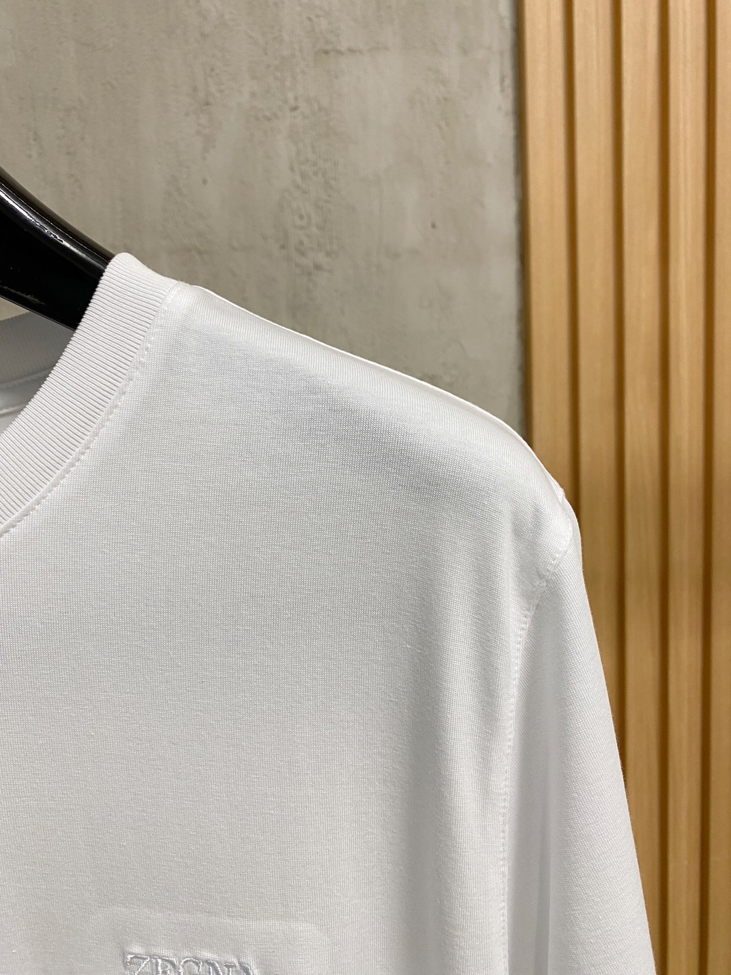 ZZ杰尼亚2026ss夏季最新品，专柜同步有售，时尚休闲圆领短袖T恤，采用进口原版面料，棉+索罗娜面料，