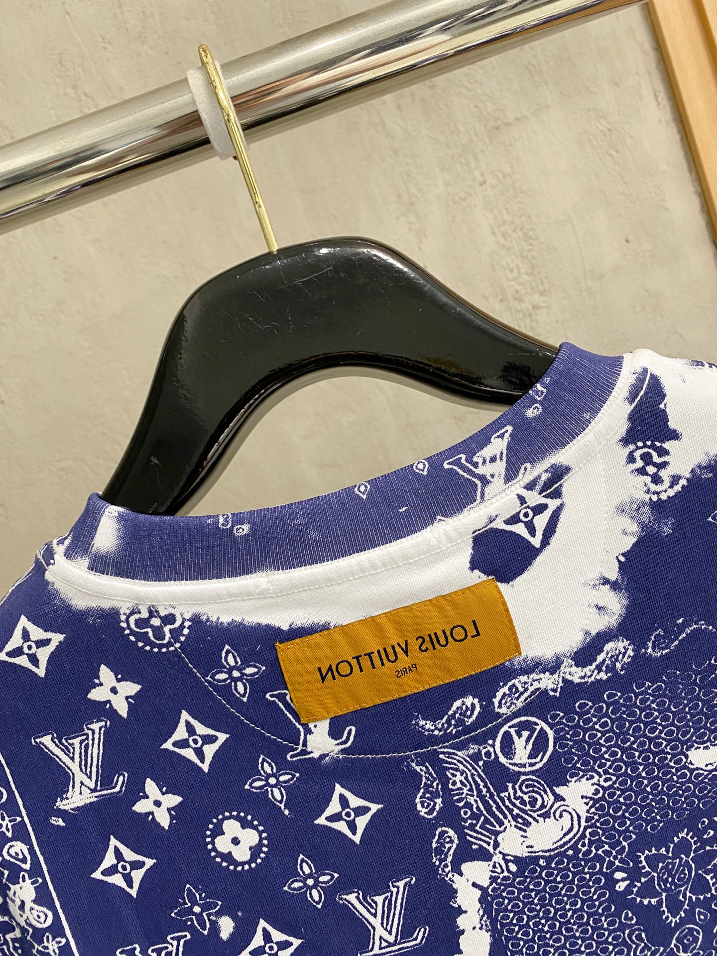 LV Bandana Tie Dye Monogram Tee
