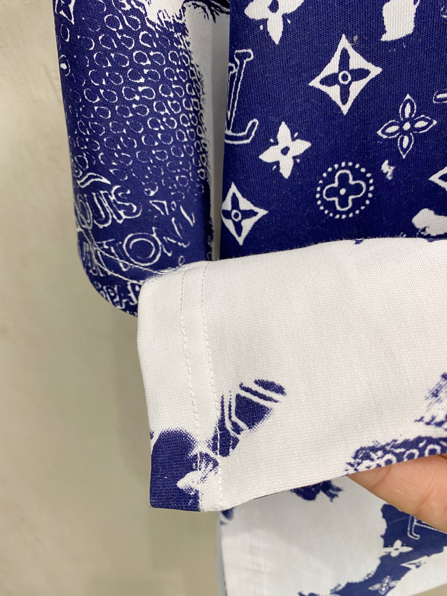 LV Bandana Tie Dye Monogram Tee